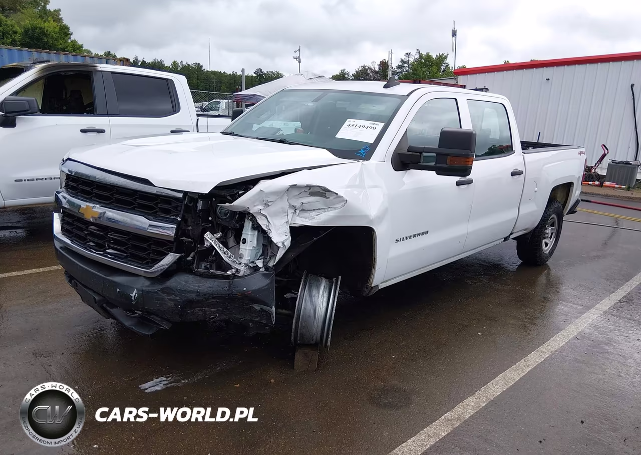 2018 Chevrolet Silverado 1500 Wt VIN:3GCUKNEC8JG298970 - 2