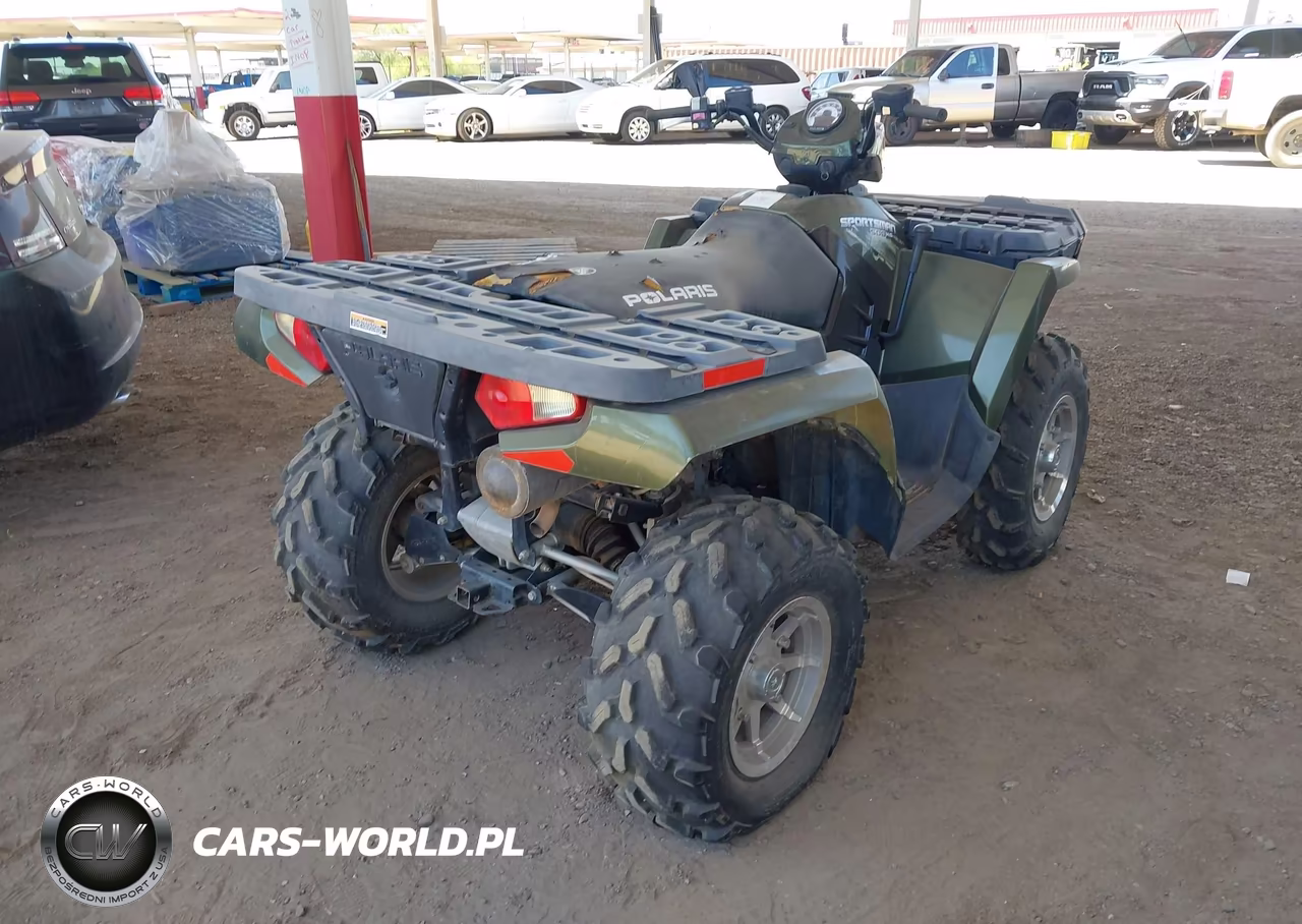 2007 Polaris Sportsman 500 Efi VIN:4XAMH50A67A947040 - 4