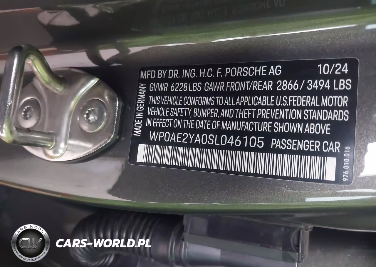 2025 Porsche Panamera E-Hybrid 4 VIN:WP0AE2YA0SL046105 - 9