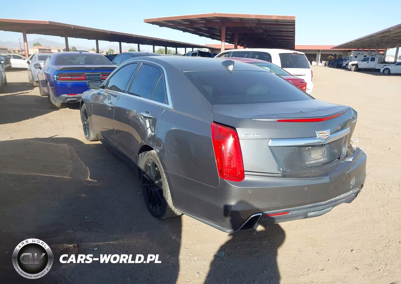 2017 Cadillac Cts Standard VIN:1G6AP5SX6H0145274 - 3