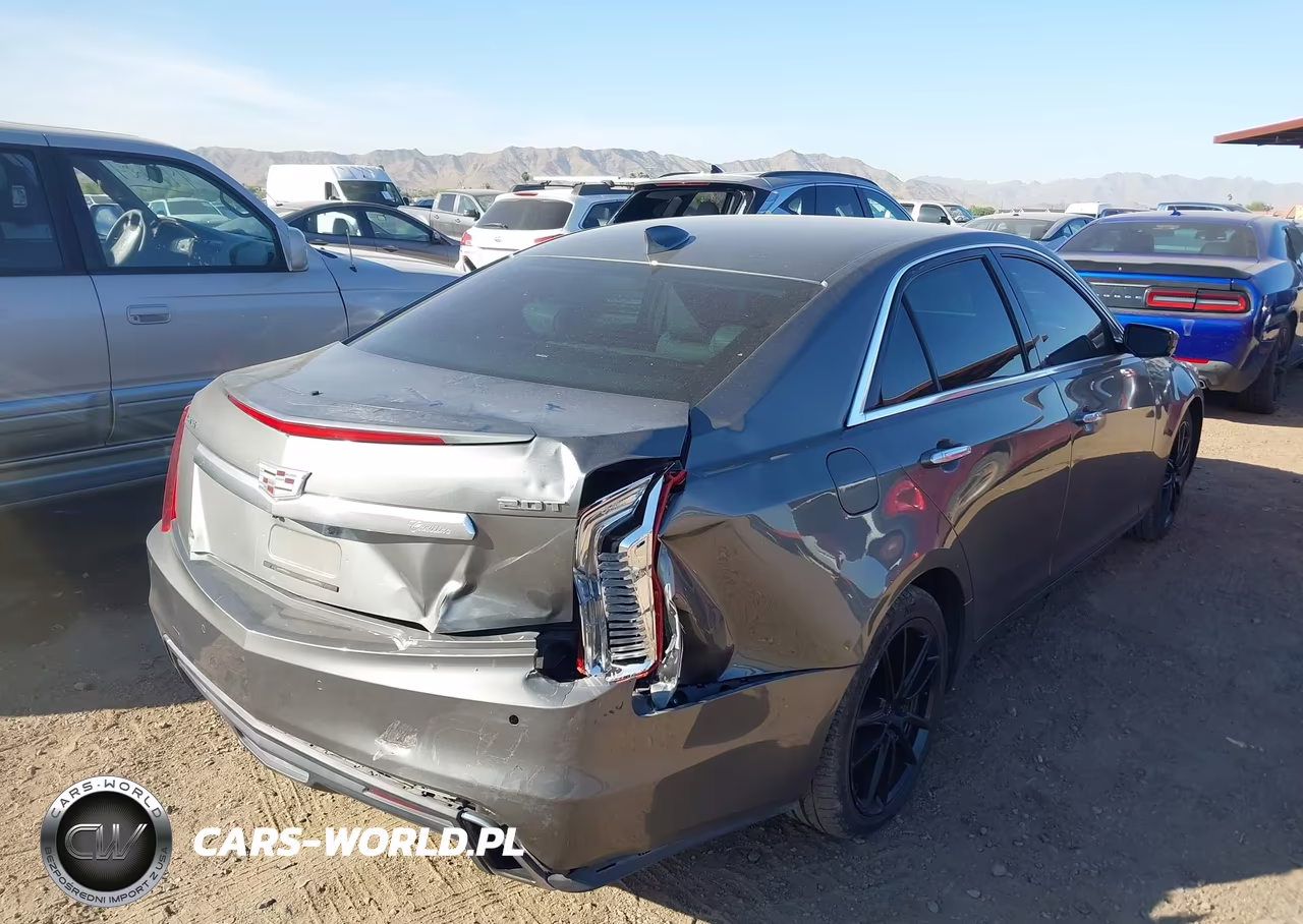 2017 Cadillac Cts Standard VIN:1G6AP5SX6H0145274 - 4