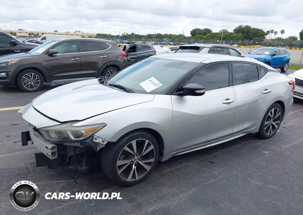 2017 Nissan Maxima 3.5 Sv VIN:1N4AA6AP9HC401028 - 2