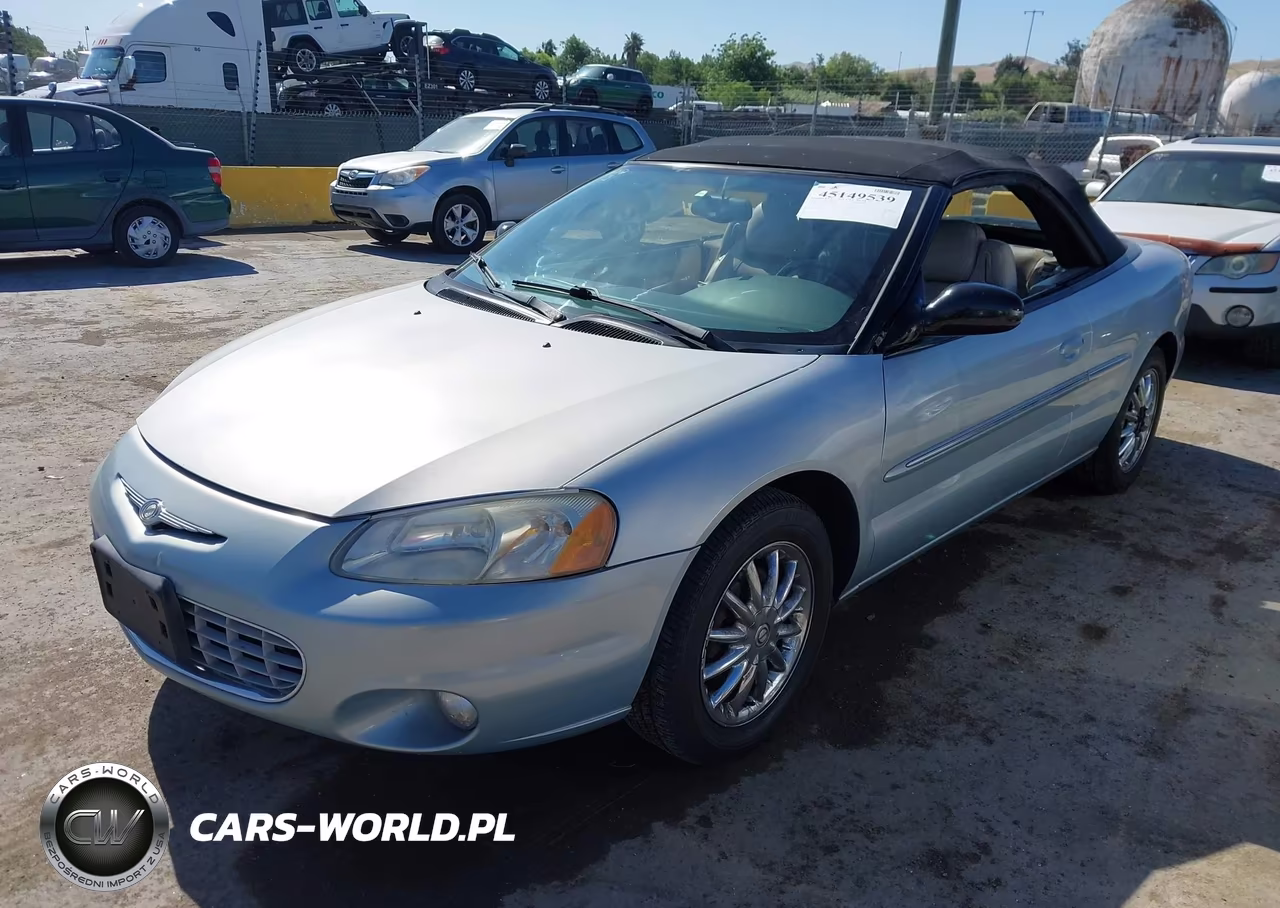 2003 Chrysler Sebring Limited VIN:1C3EL65R53N536302 - 2