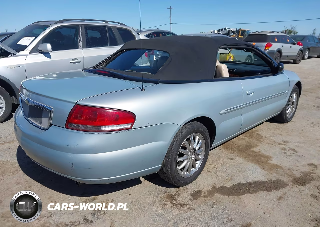 2003 Chrysler Sebring Limited VIN:1C3EL65R53N536302 - 4