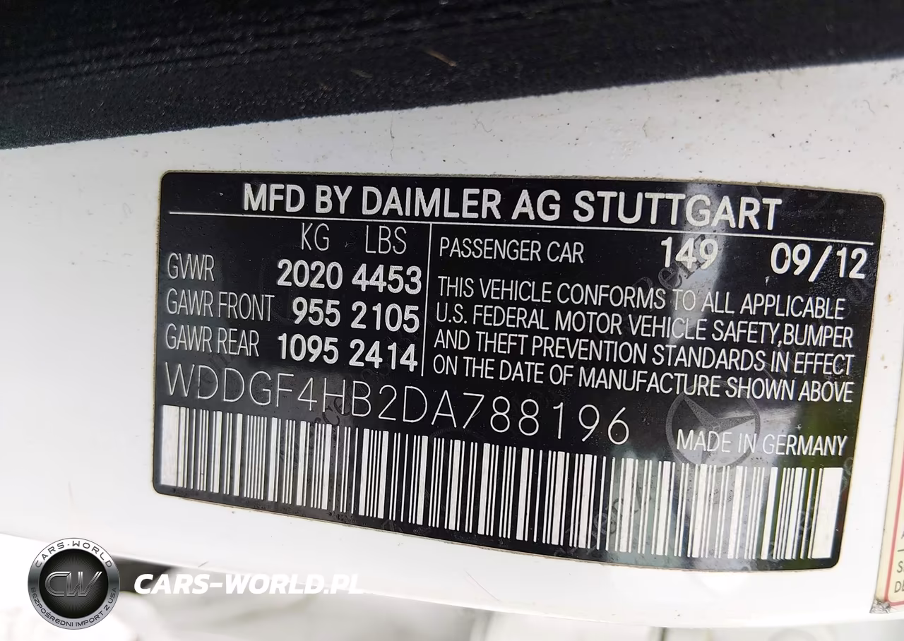 2013 Mercedes-Benz C 250 Sport VIN:WDDGF4HB2DA788196 - 9