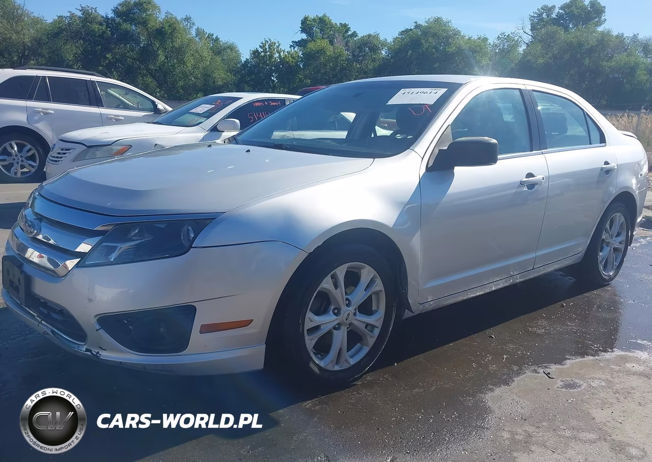 2012 Ford Fusion Se VIN:3FAHP0HA7CR124949 - 2