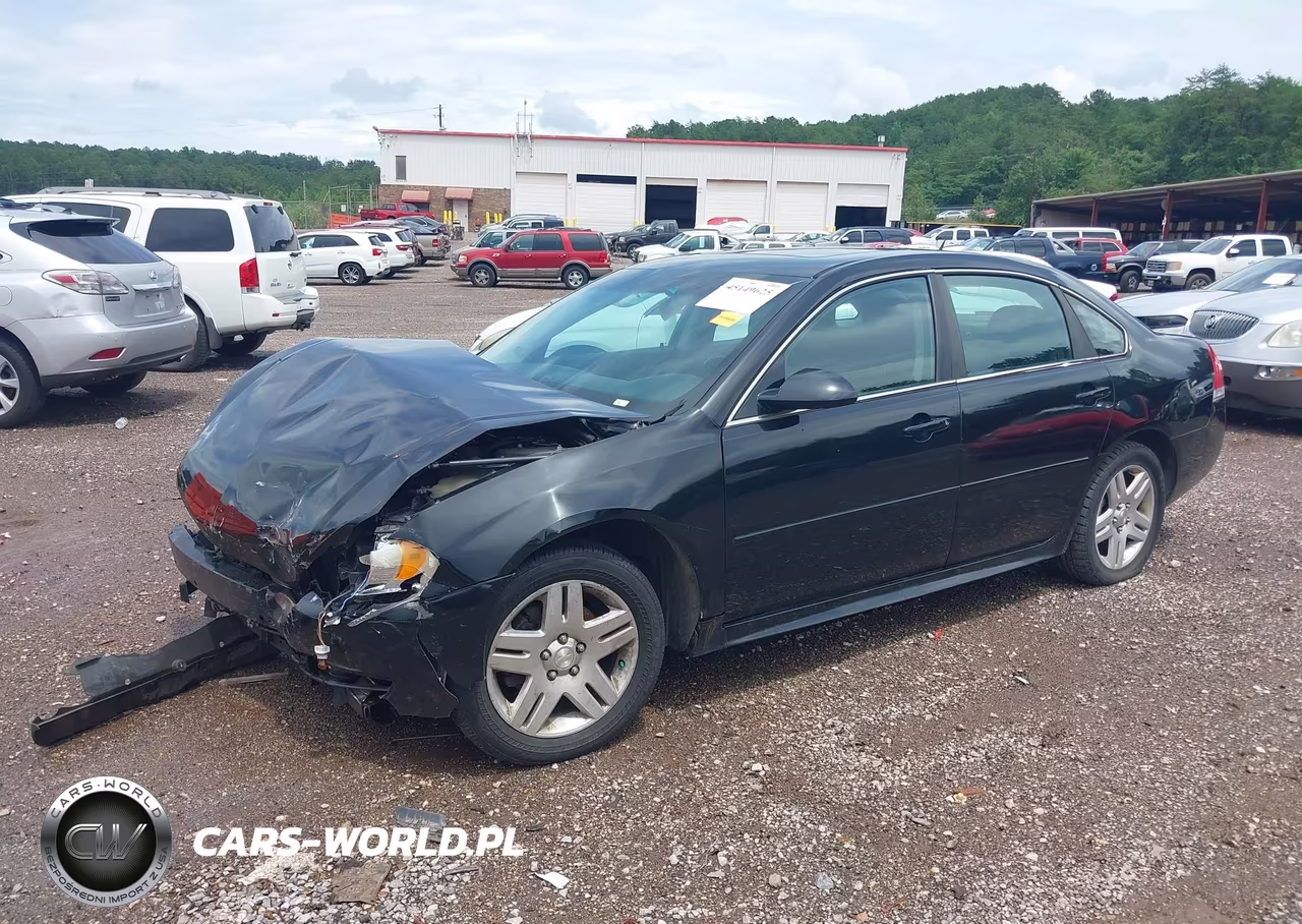 2012 Chevrolet Impala Lt VIN:2G1WG5E35C1273975 - 2