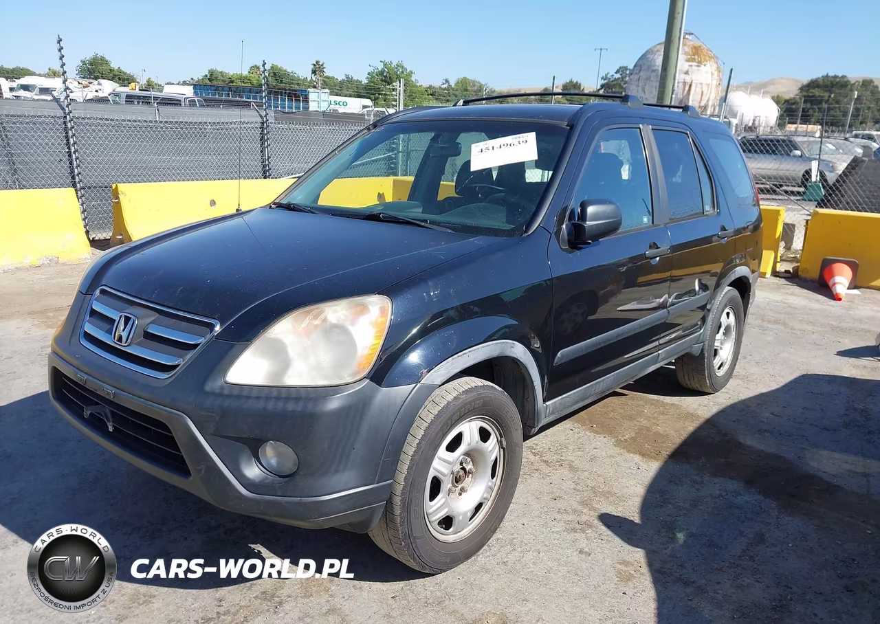 2005 Honda Cr-V Lx VIN:JHLRD785X5C019636 - 2
