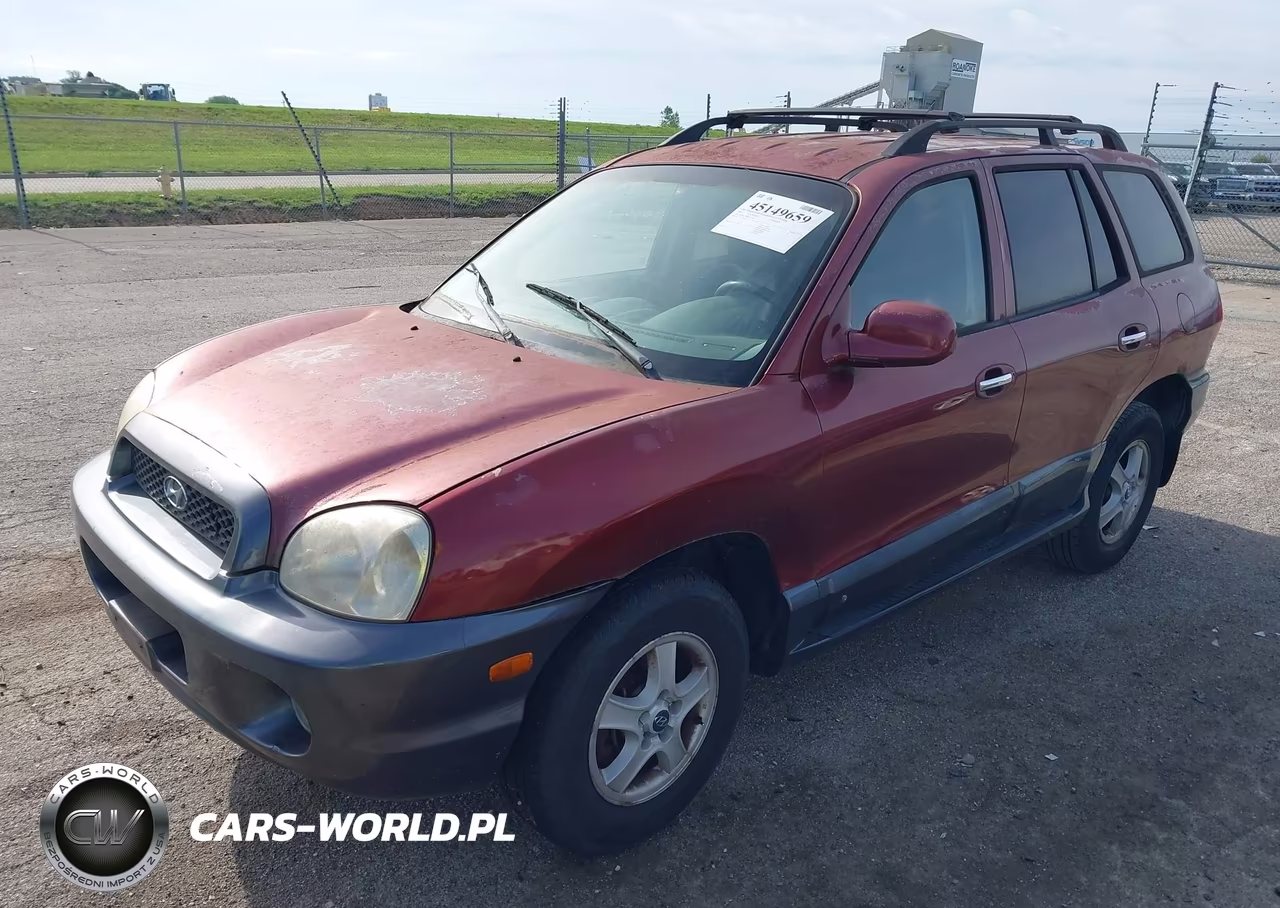2003 Hyundai Santa Fe Gls-Lx VIN:KM8SC13E83U563304 - 2