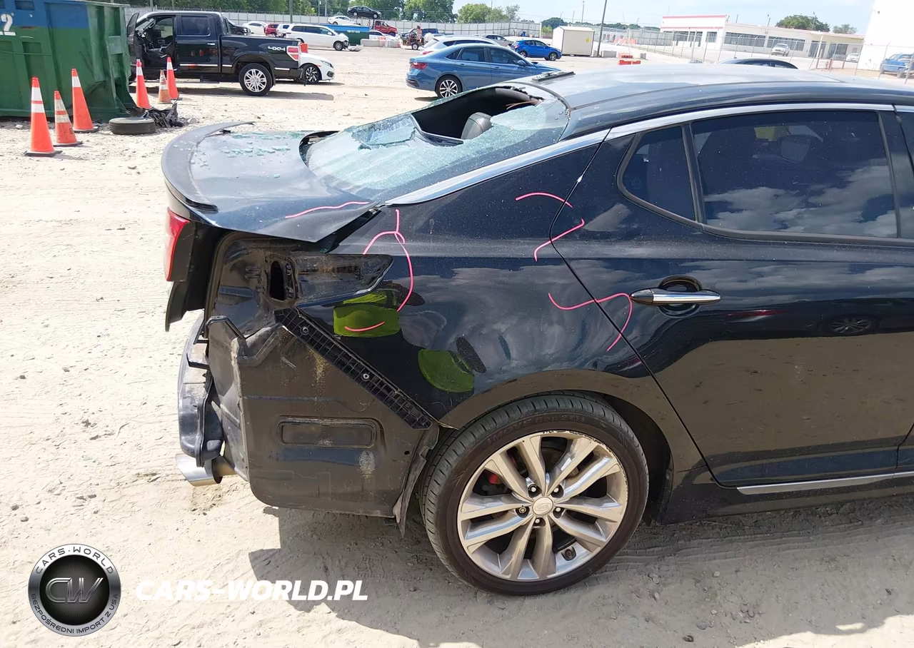 2014 Kia Optima Sxl Turbo VIN:5XXGR4A68EG277855 - 19