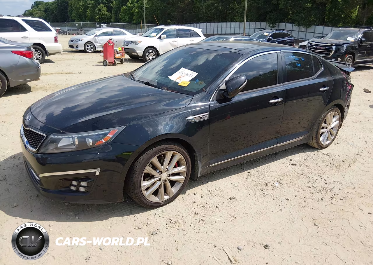 2014 Kia Optima Sxl Turbo VIN:5XXGR4A68EG277855 - 2