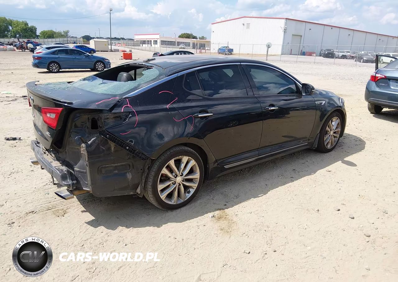 2014 Kia Optima Sxl Turbo VIN:5XXGR4A68EG277855 - 4