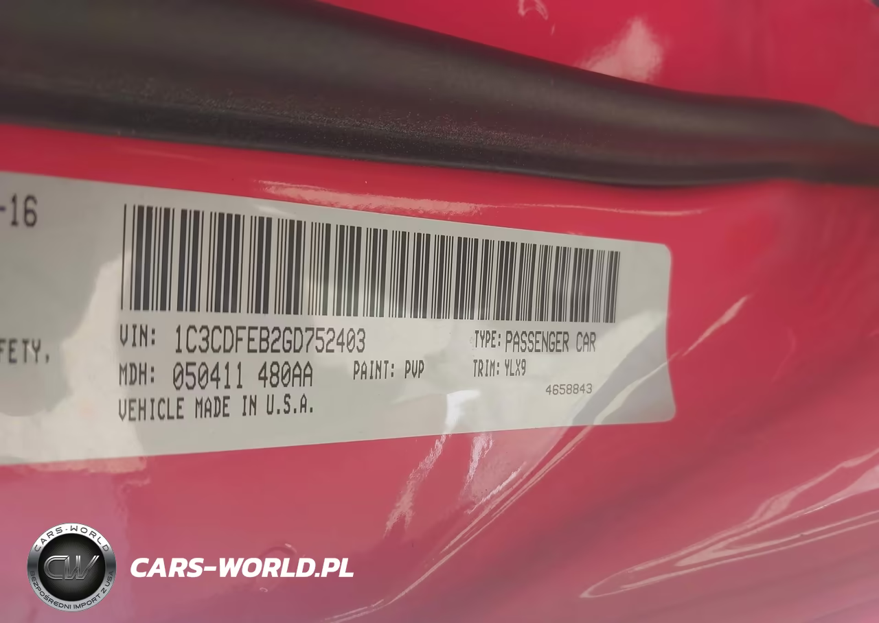 2016 Dodge Dart Gt VIN:1C3CDFEB2GD752403 - 9