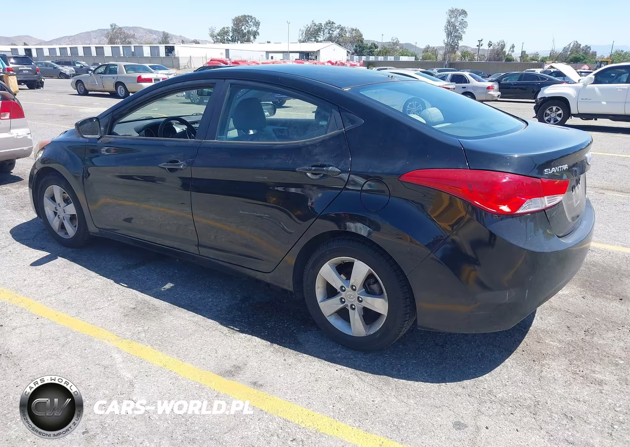 2011 Hyundai Elantra Gls (Ulsan Plant) VIN:KMHDH4AEXBU152080 - 3