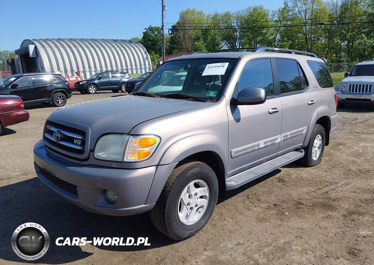 2002 Toyota Sequoia Limited V8 VIN:5TDBT48A82S074948 - 2