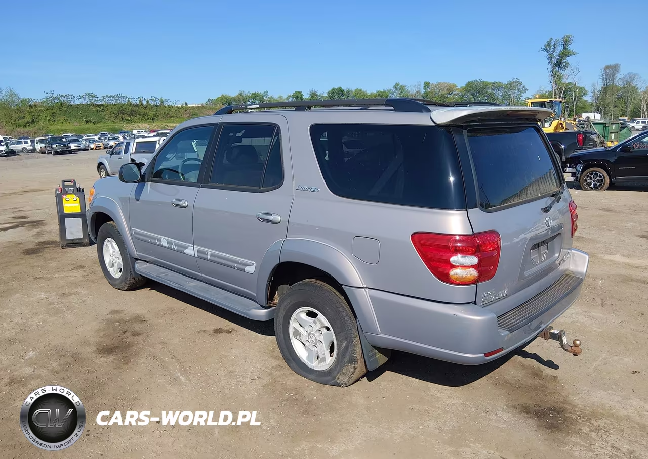 2002 Toyota Sequoia Limited V8 VIN:5TDBT48A82S074948 - 3