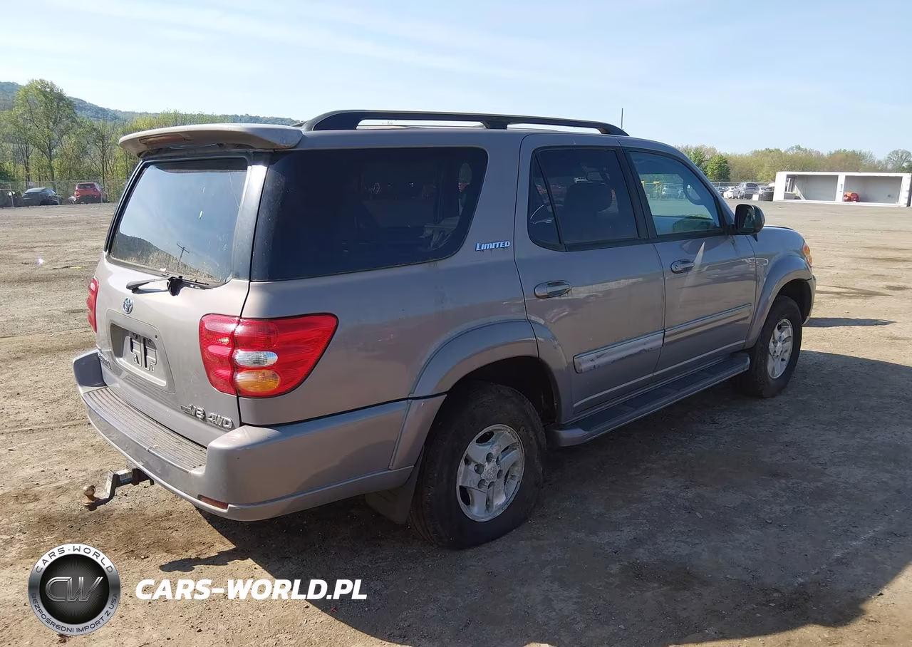 2002 Toyota Sequoia Limited V8 VIN:5TDBT48A82S074948 - 4