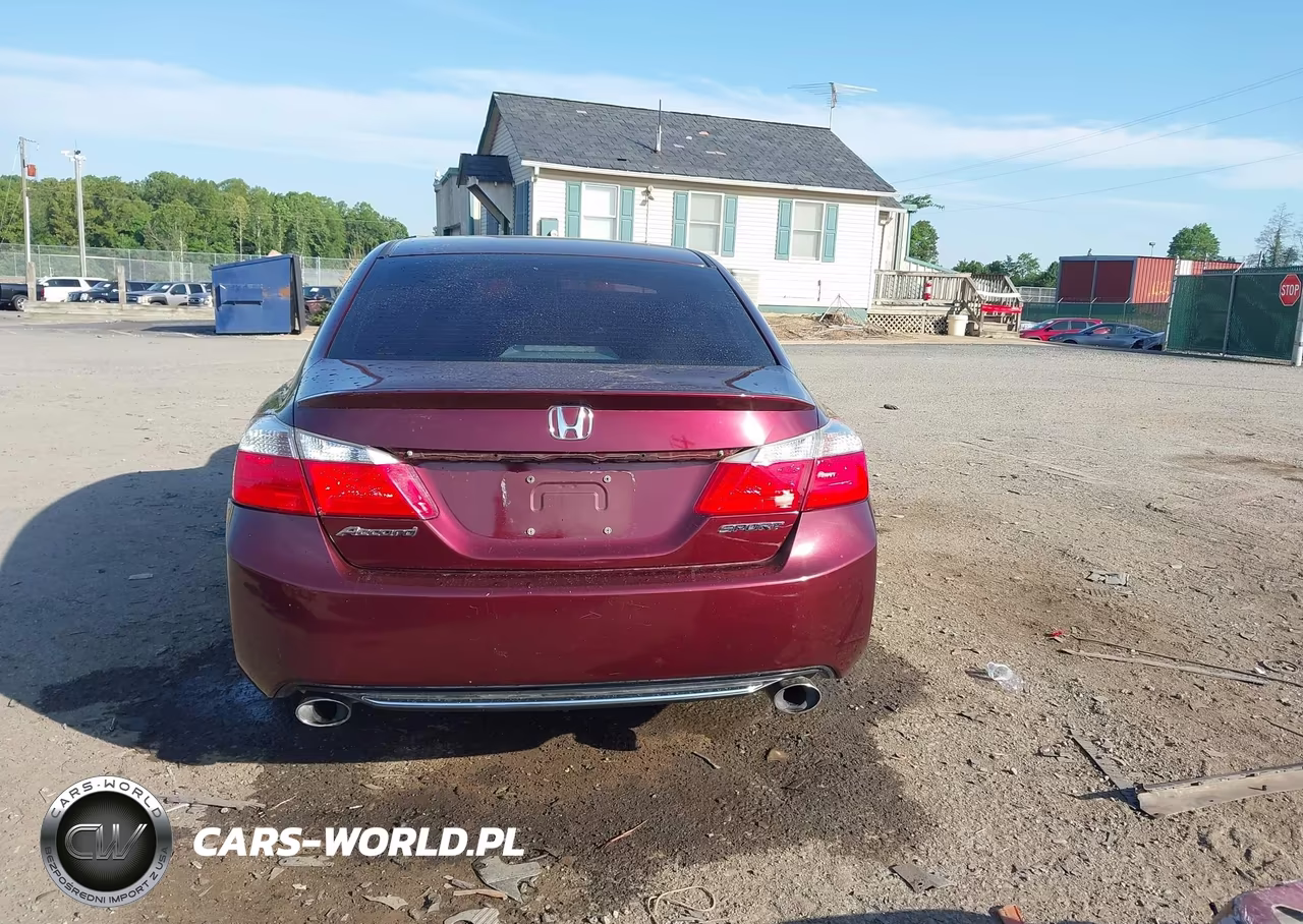 2014 Honda Accord Sport VIN:1HGCR2F58EA295076 - 17