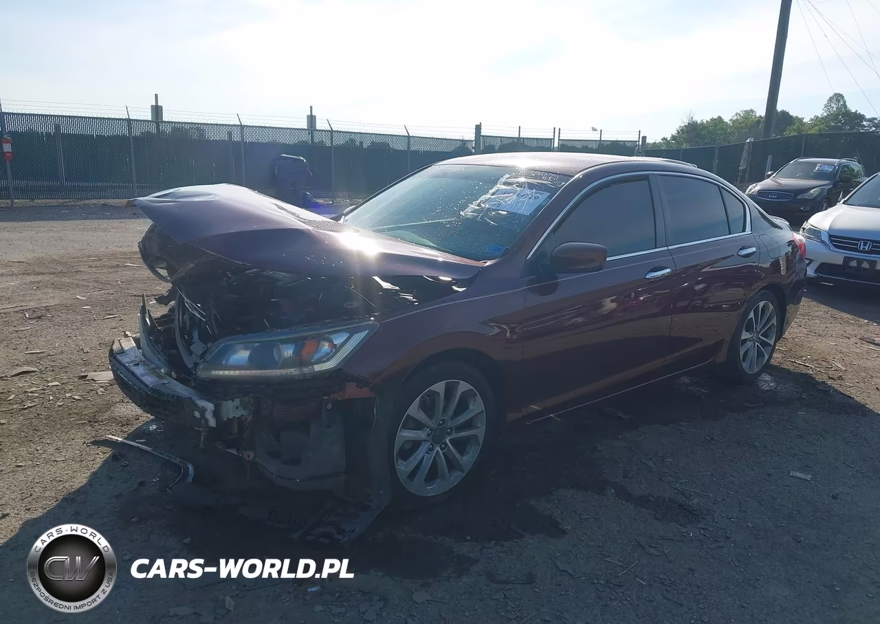 2014 Honda Accord Sport VIN:1HGCR2F58EA295076 - 2