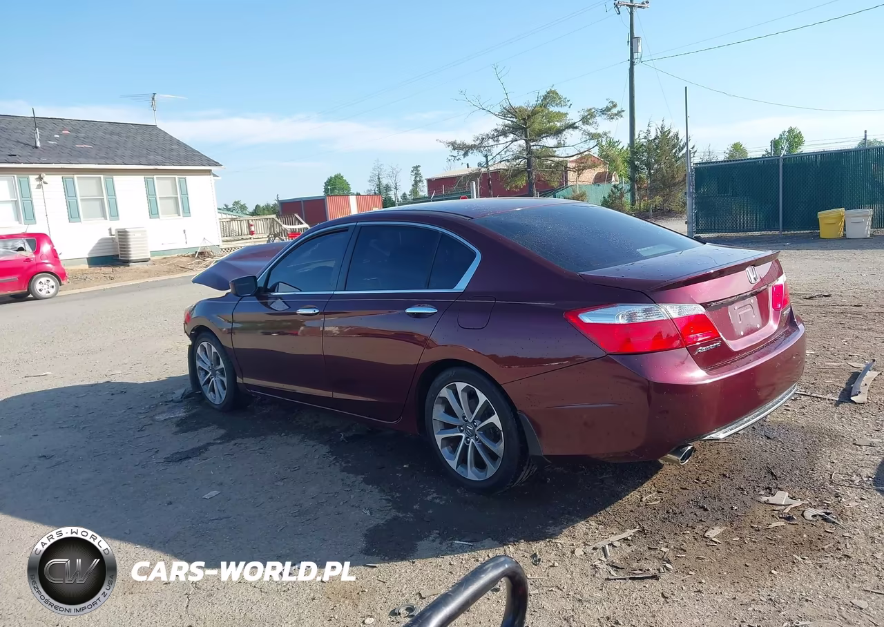 2014 Honda Accord Sport VIN:1HGCR2F58EA295076 - 3