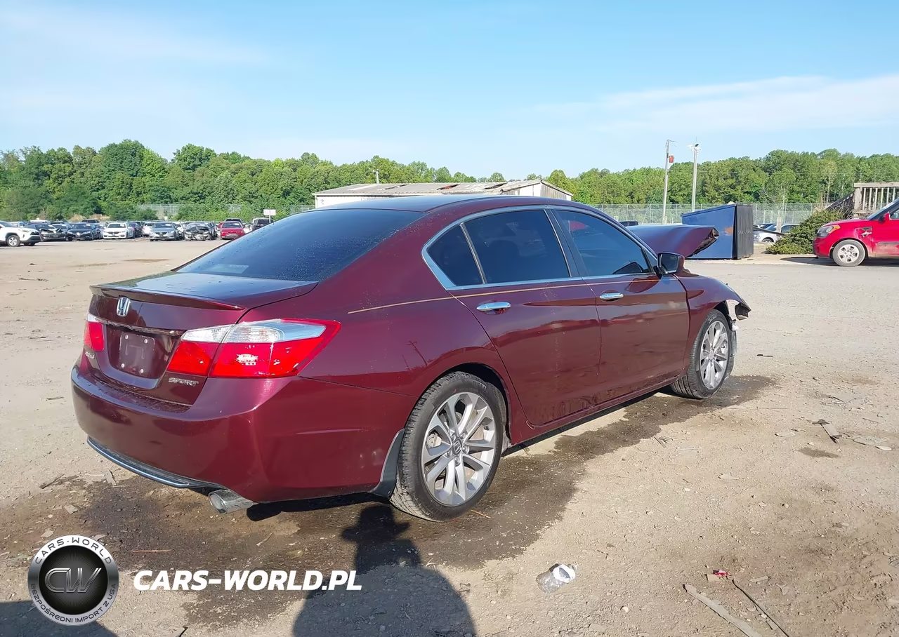 2014 Honda Accord Sport VIN:1HGCR2F58EA295076 - 4