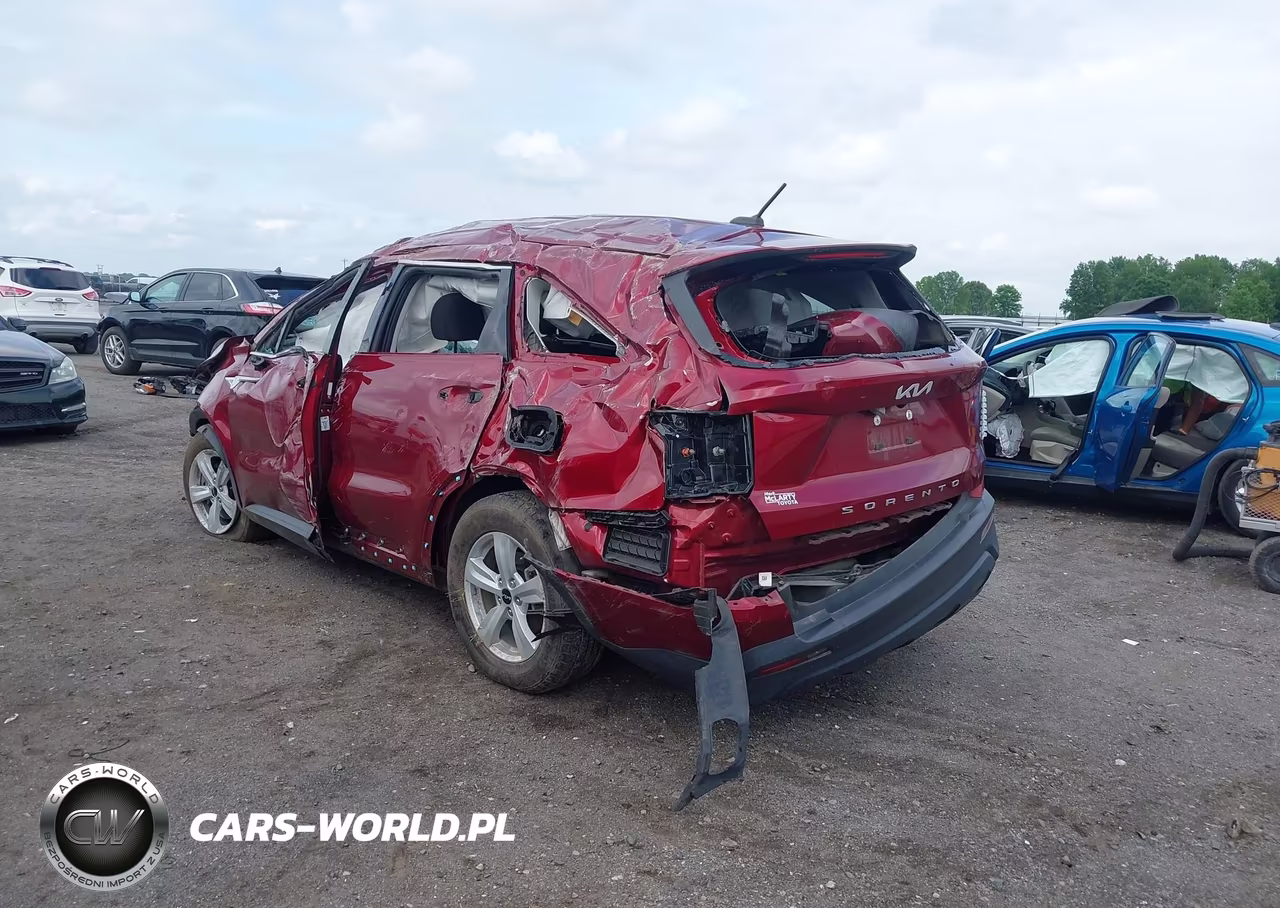 2022 Kia Sorento Lx VIN:5XYRG4LC6NG161583 - 3