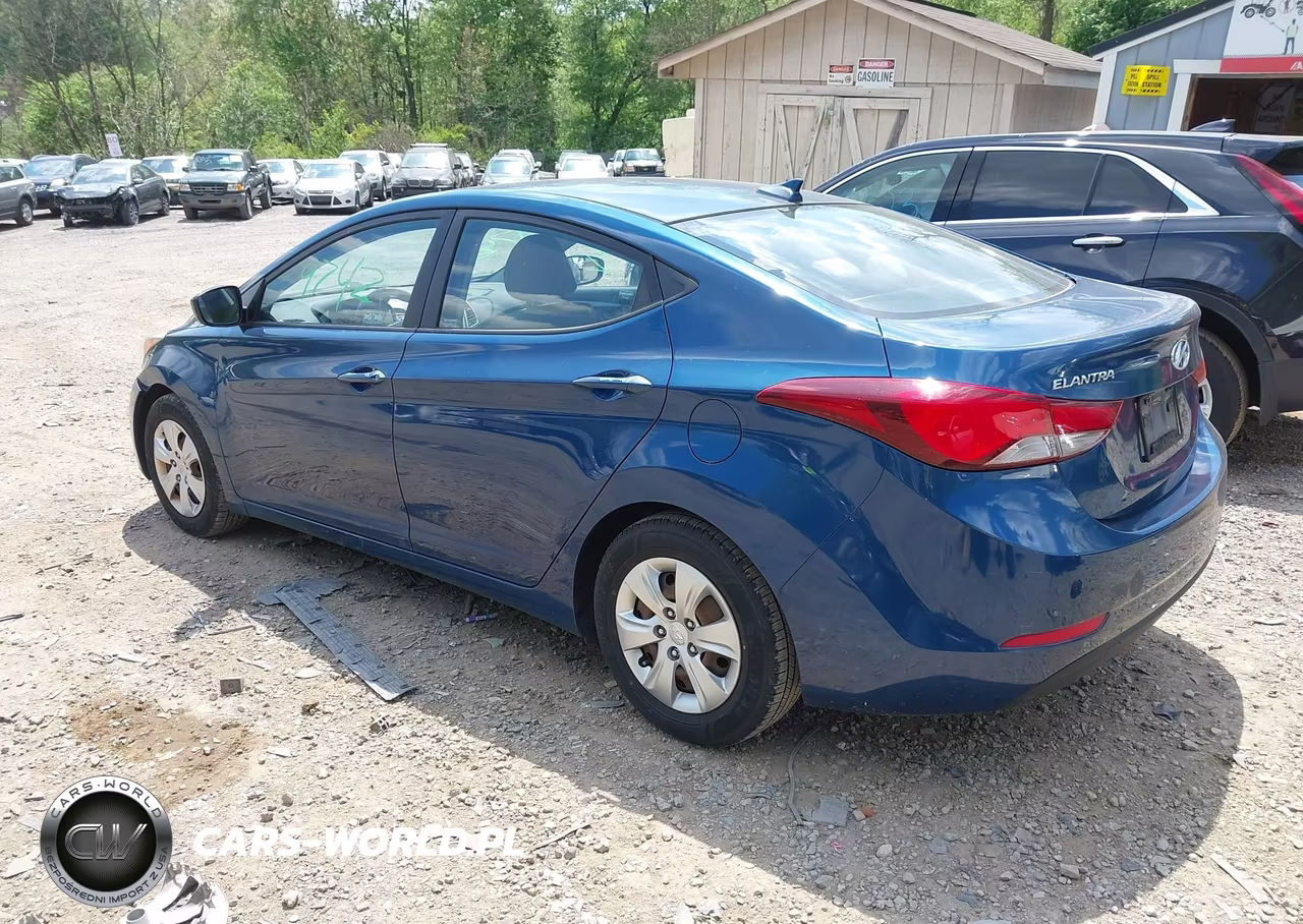 2016 Hyundai Elantra Se VIN:KMHDH4AE7GU570460 - 3
