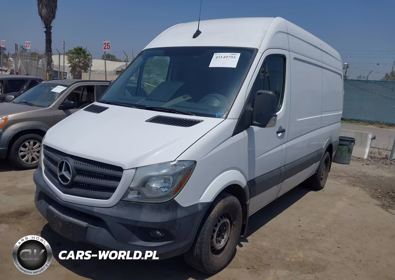 2018 Mercedes-Benz Sprinter 2500 Standard Roof V6 VIN:WD3PE7CD6JP613508 - 2