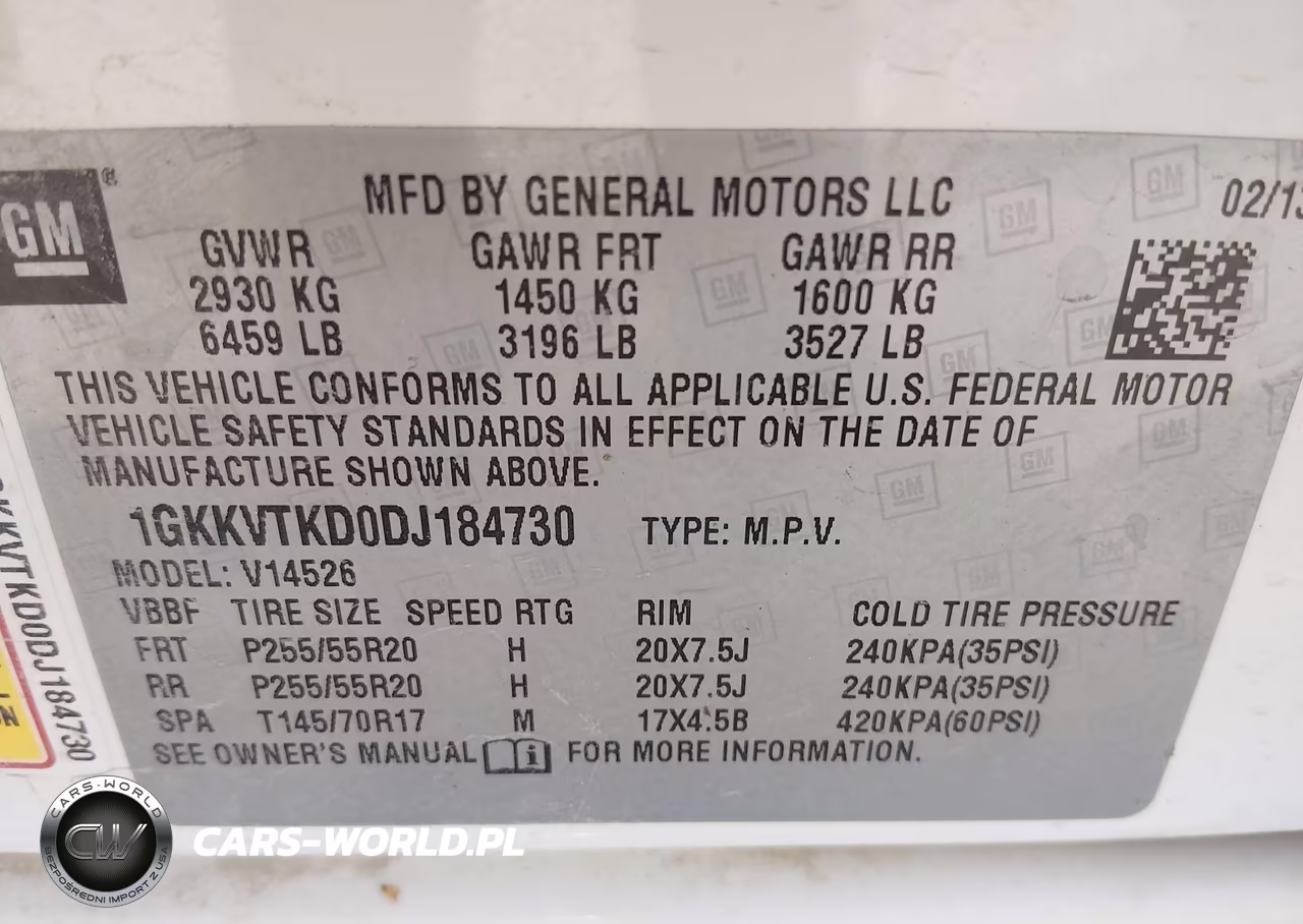 2013 GMC Acadia Denali VIN:1GKKVTKD0DJ184730 - 9