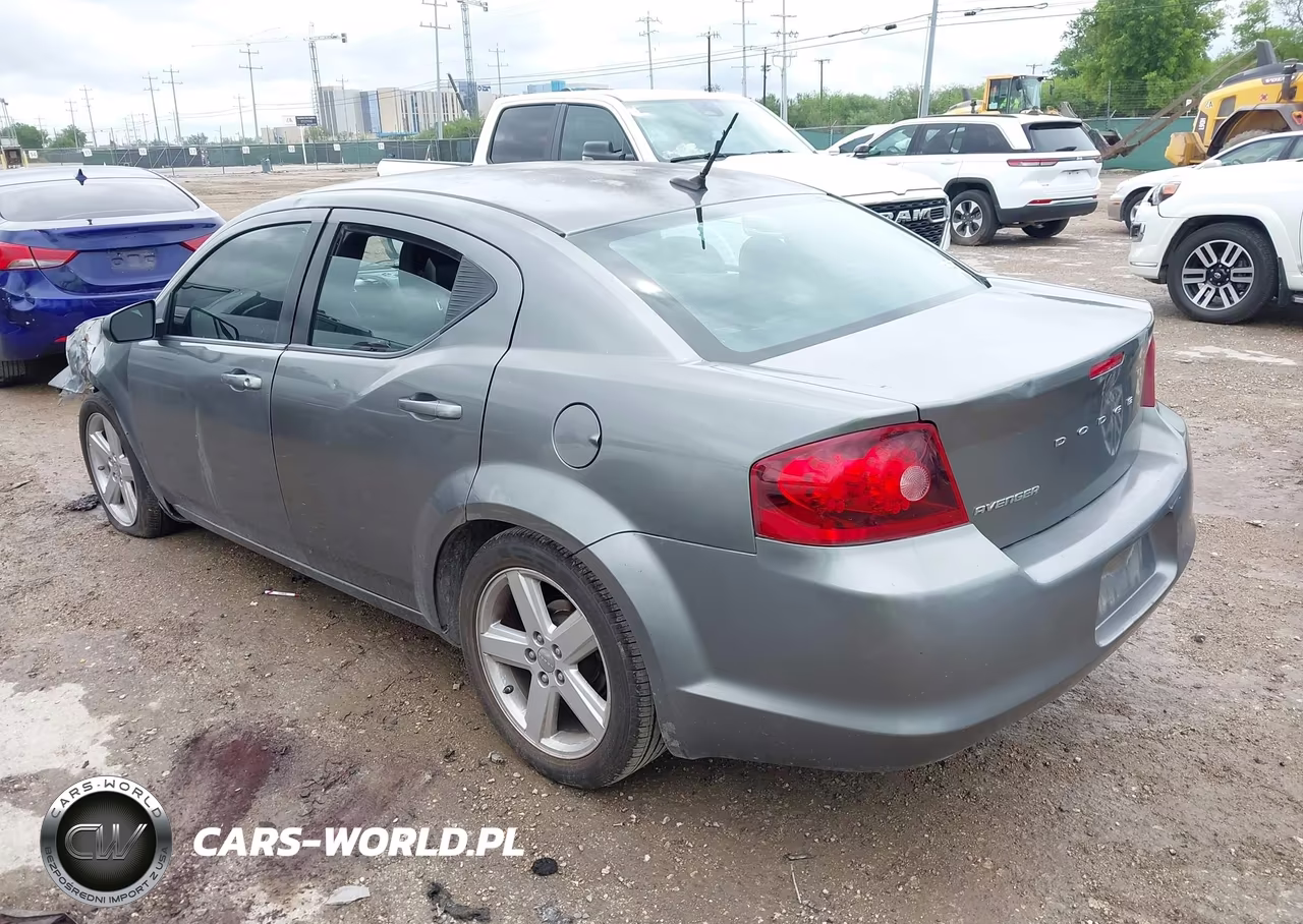 2013 Dodge Avenger Se VIN:1C3CDZAB1DN594245 - 3