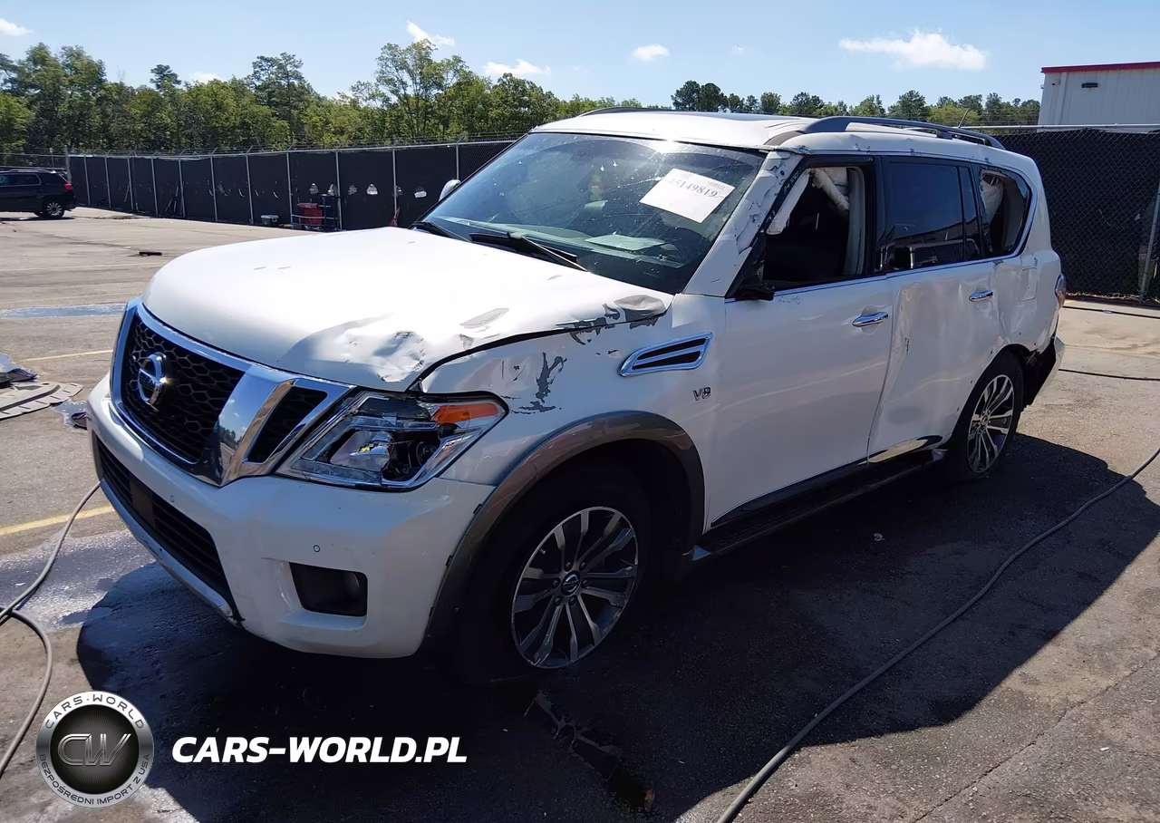 2017 Nissan Armada Sl VIN:JN8AY2ND4H9004343 - 2