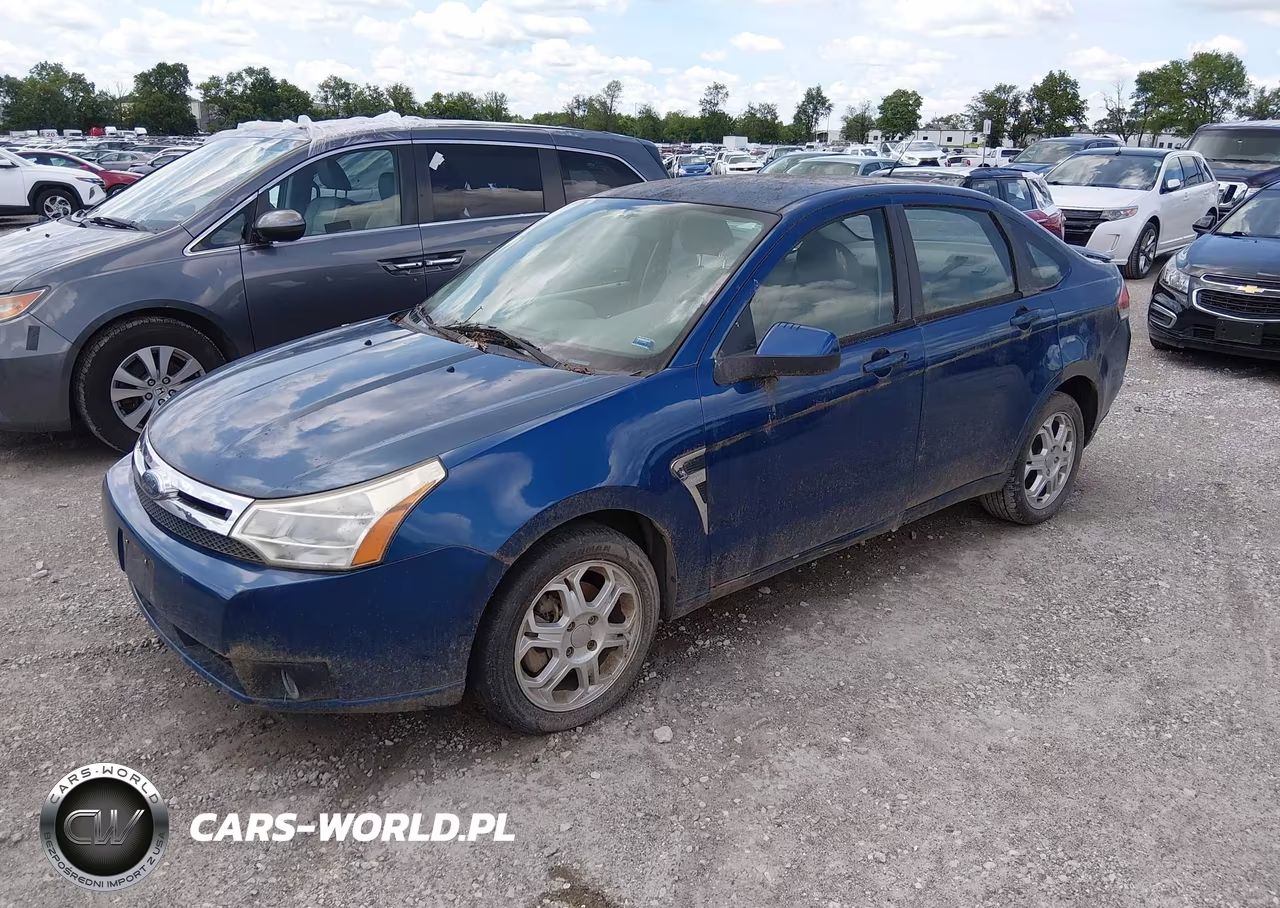 2008 Ford Focus Se-Ses VIN:1FAHP35N48W151460 - 2