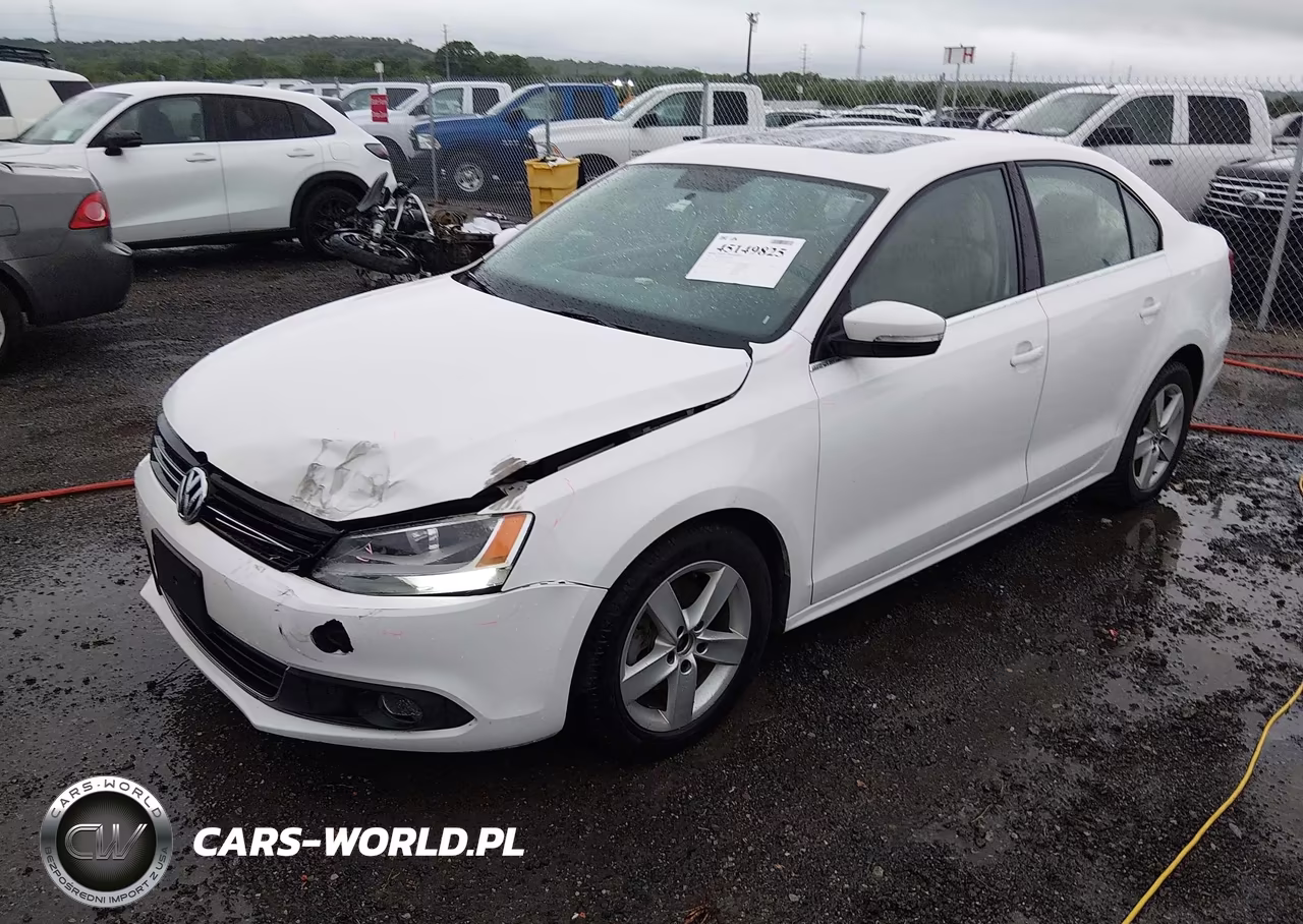 2012 Volkswagen Jetta 2.0L Tdi VIN:3VW3L7AJ2CM042592 - 2
