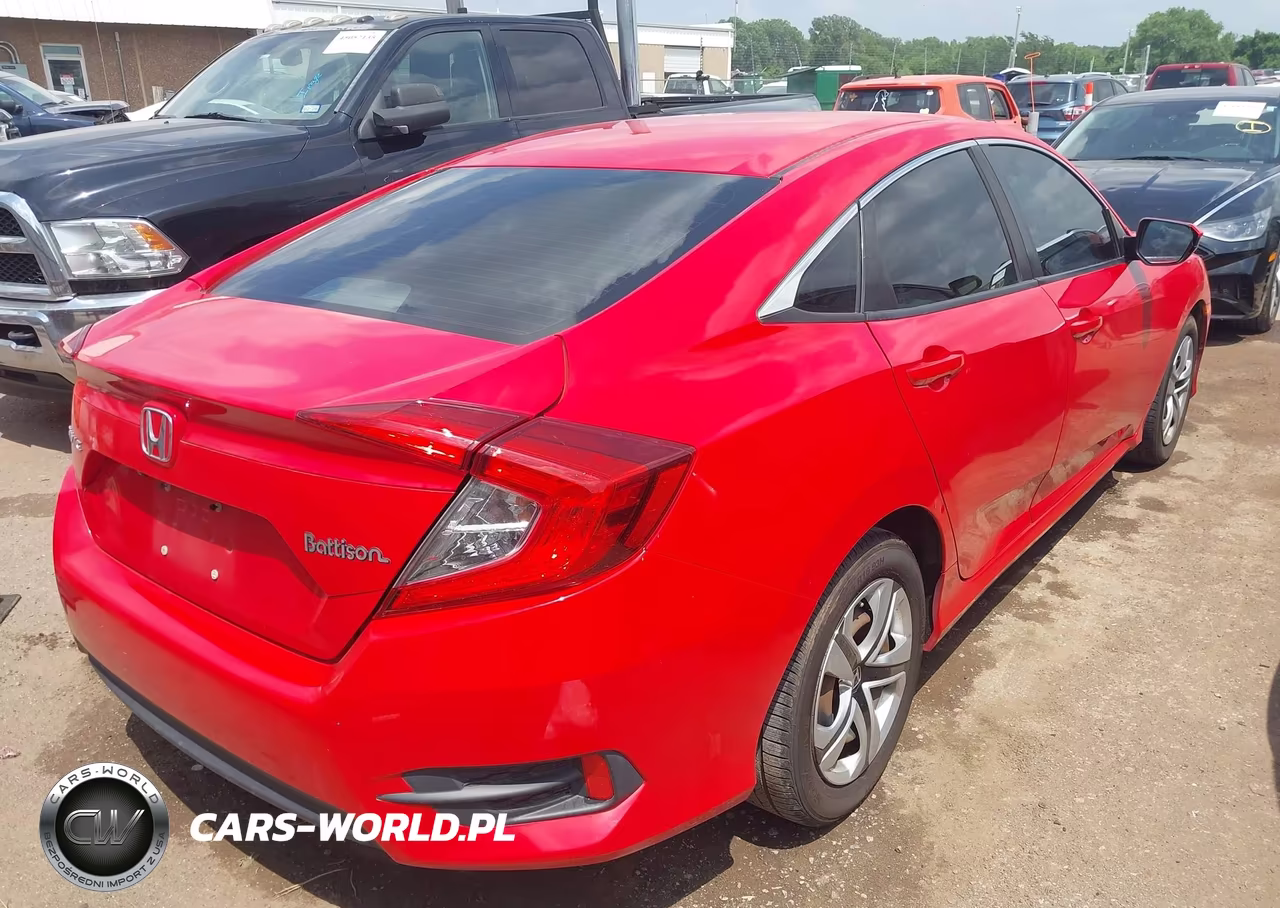 2017 Honda Civic Lx VIN:2HGFC2F56HH517411 - 4
