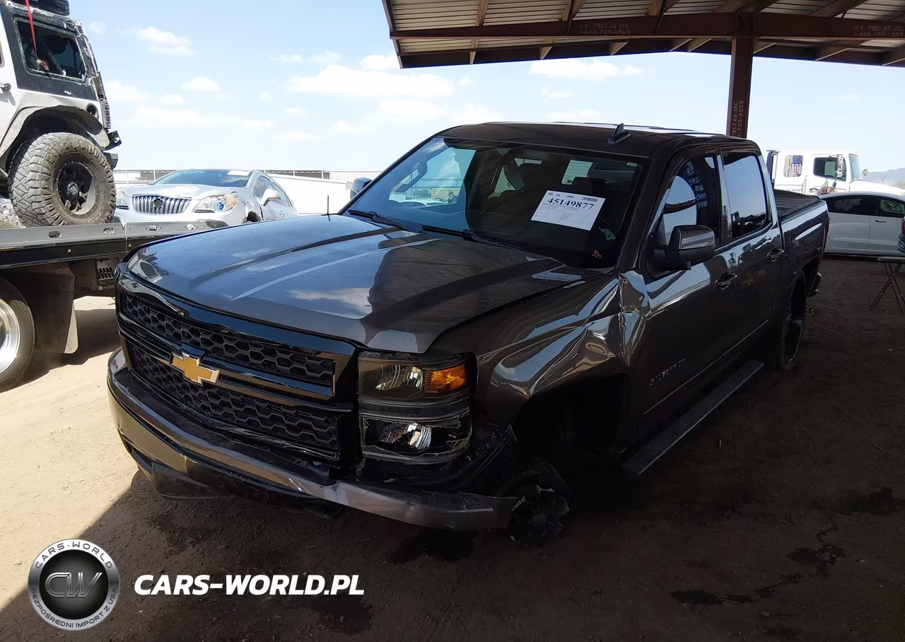 2015 Chevrolet Silverado 1500 1Lt VIN:3GCPCRECXFG509384 - 2