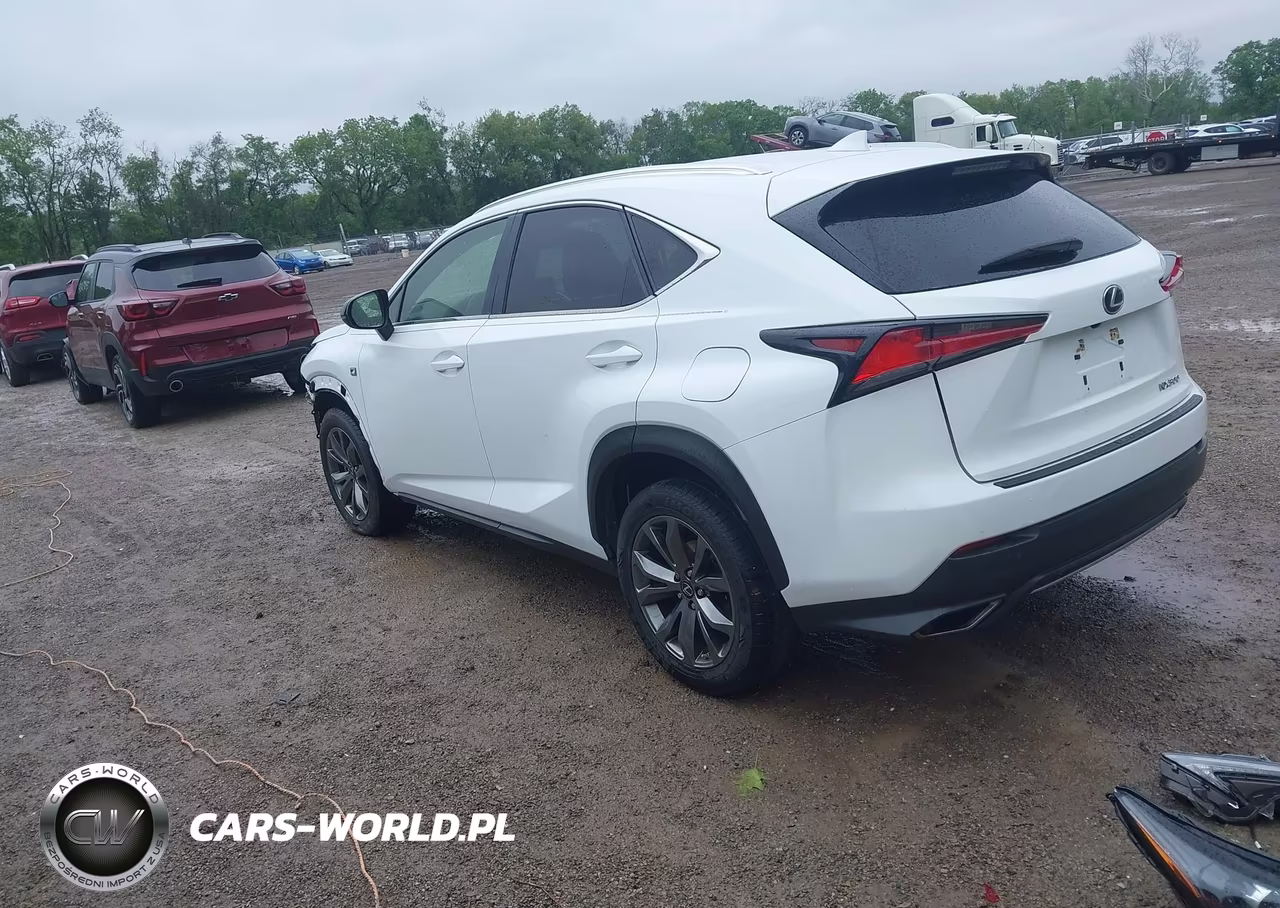 2021 Lexus Nx 300 F Sport VIN:JTJSARBZ2M5024232 - 3