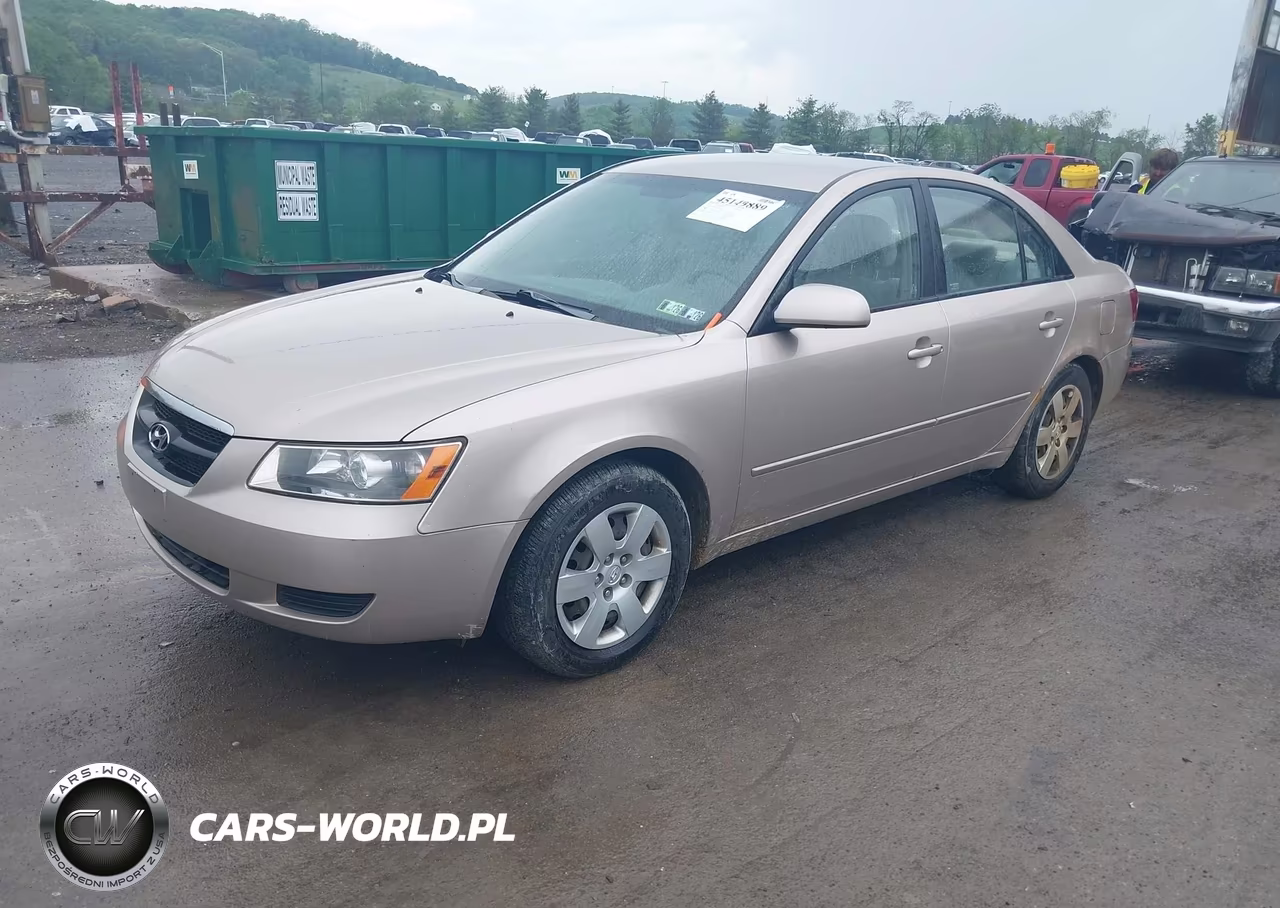 2008 Hyundai Sonata Gls VIN:5NPET46C08H364231 - 2