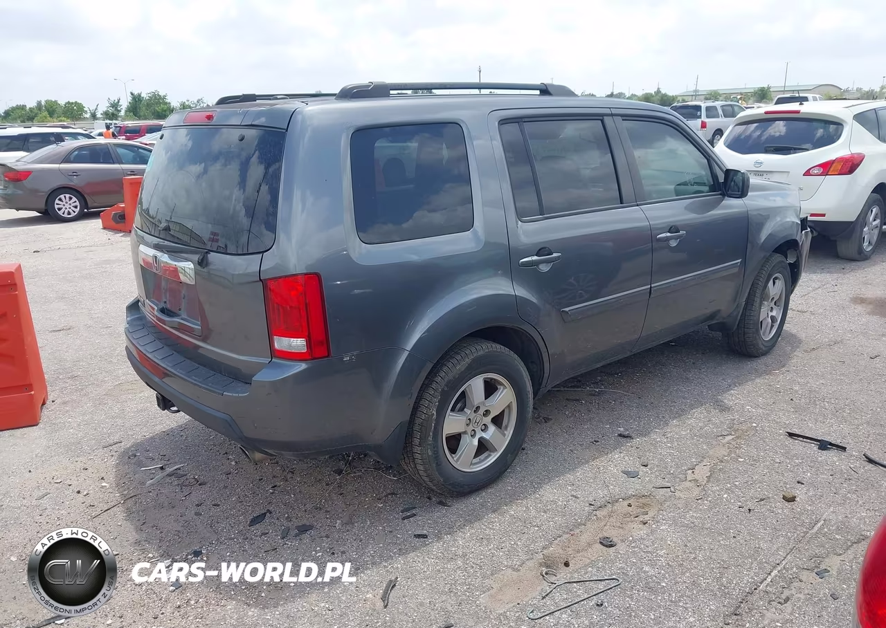 2011 Honda Pilot Ex-L VIN:5FNYF3H7XBB048923 - 4