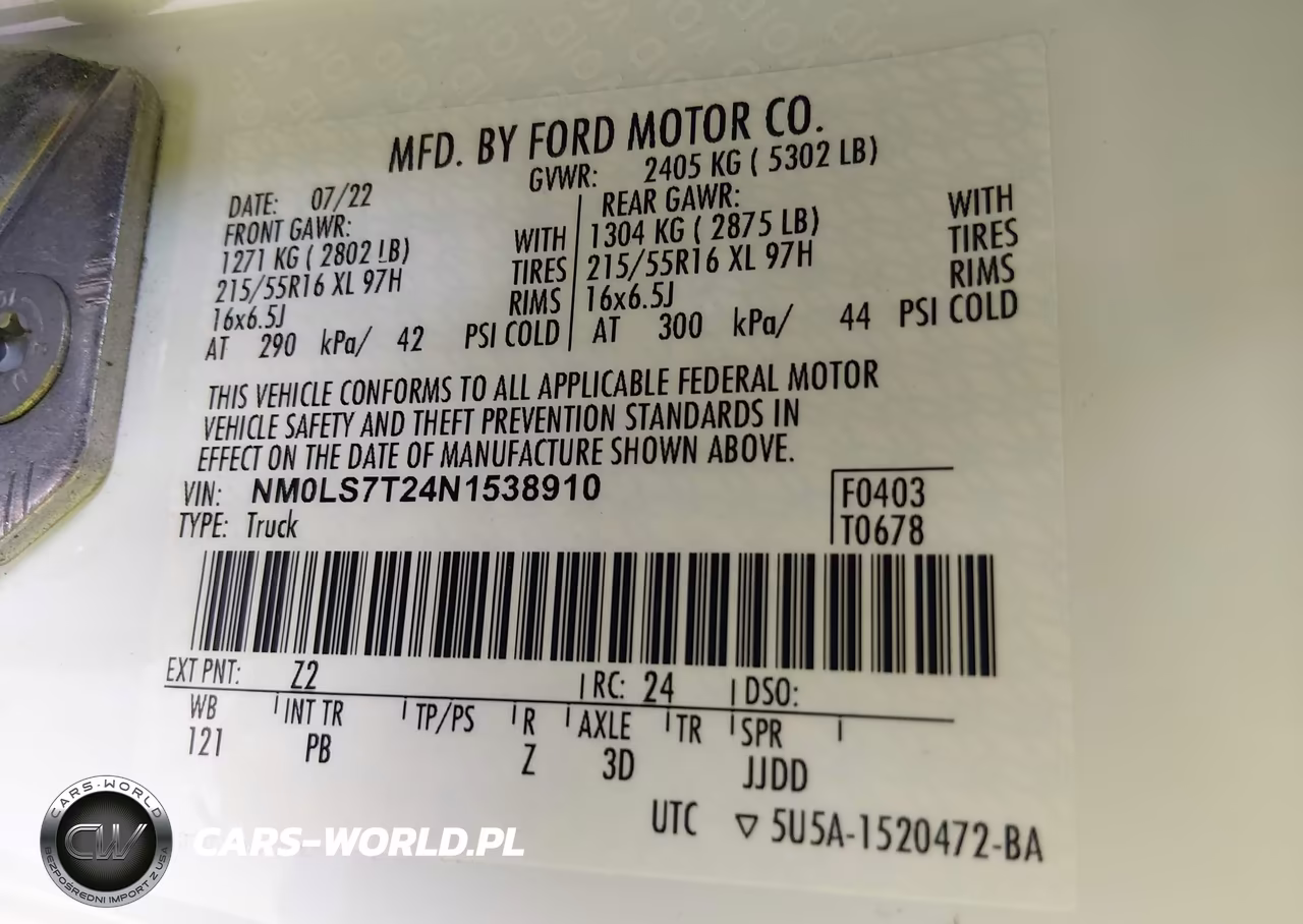 2022 Ford Transit Connect Xlt VIN:NM0LS7T24N1538910 - 9