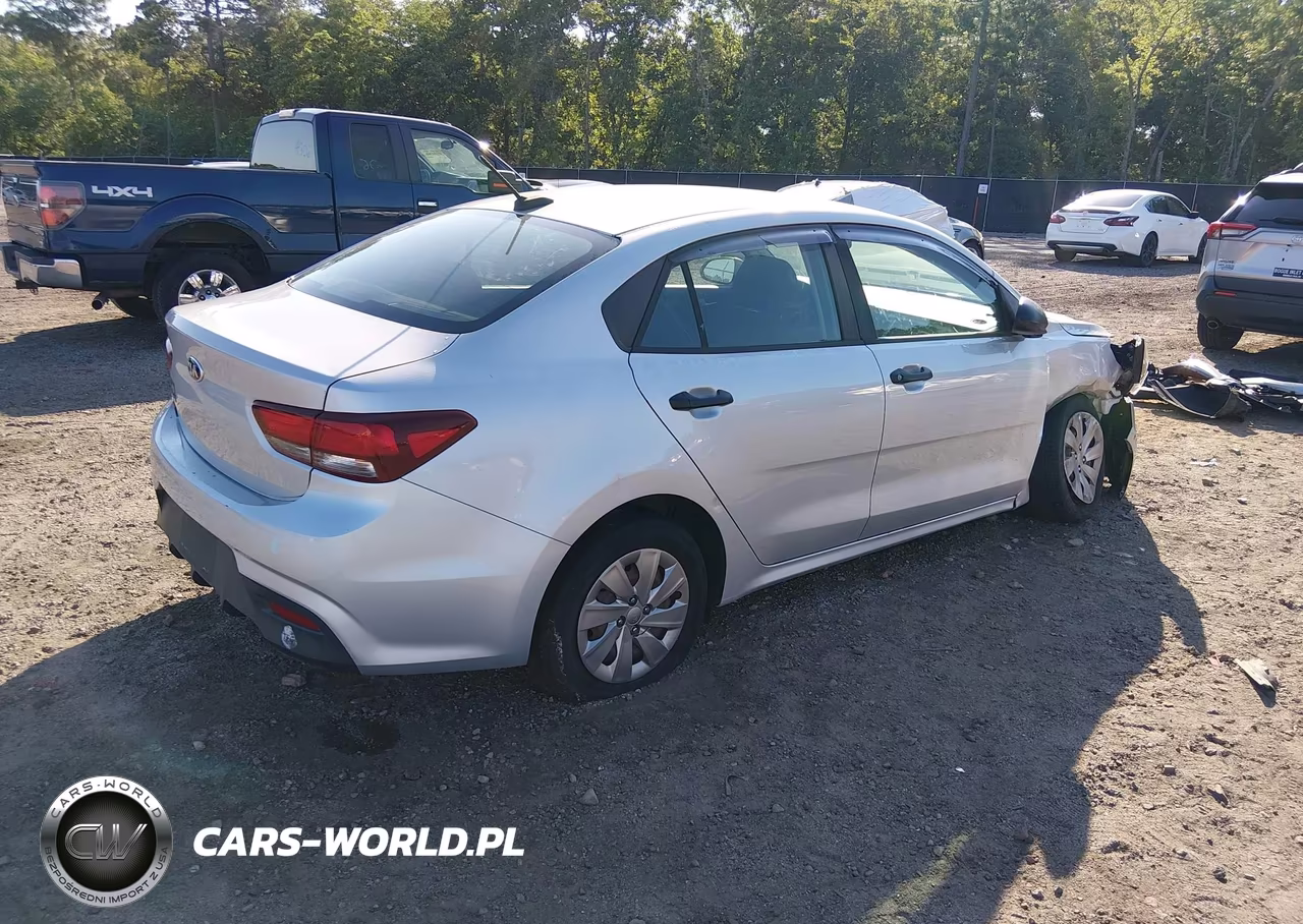 2018 Kia Rio Lx VIN:3KPA24AB2JE078830 - 4
