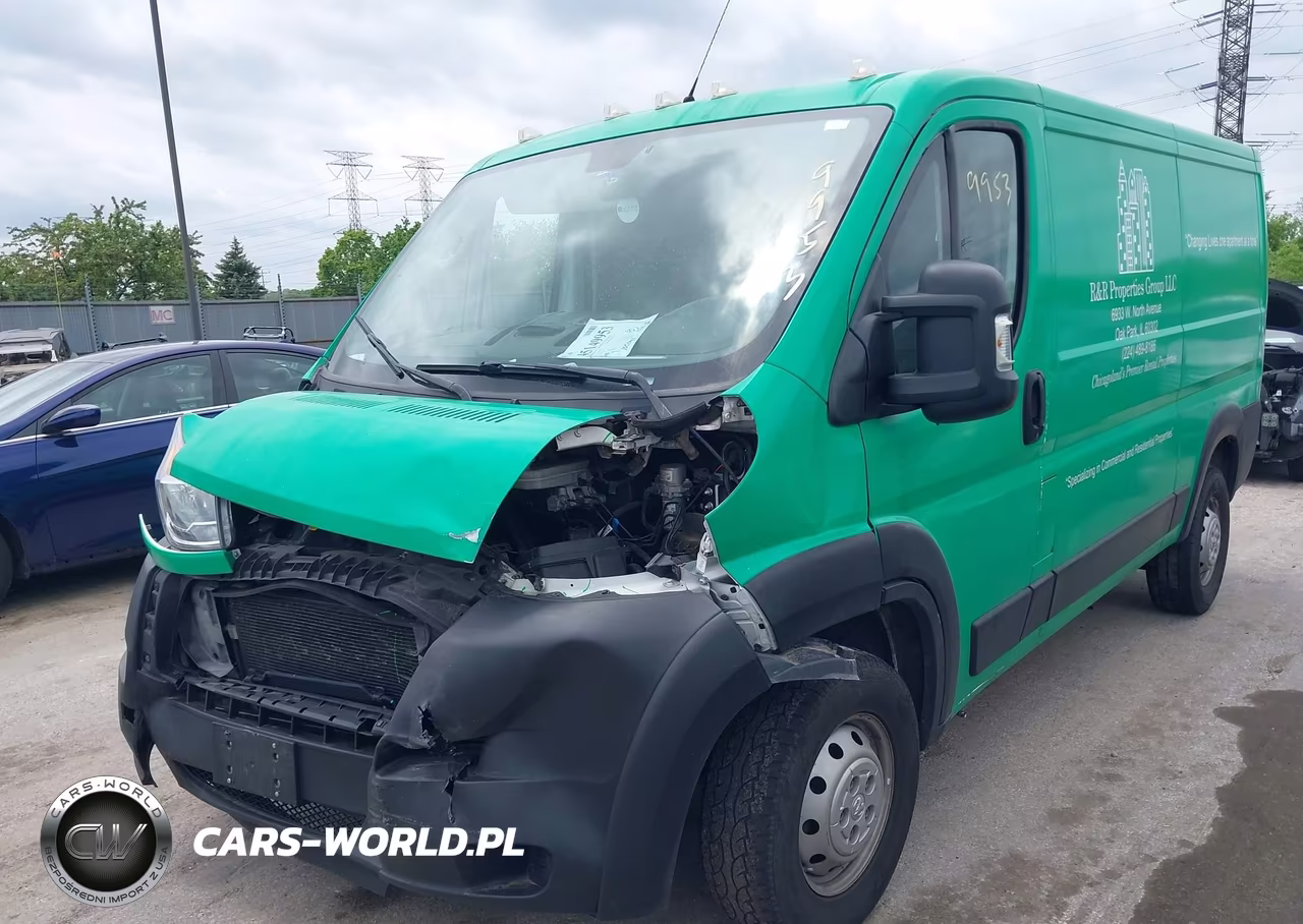 2019 Ram Promaster 1500 Low Roof 136 Wb VIN:3C6TRVAG1KE530524 - 2