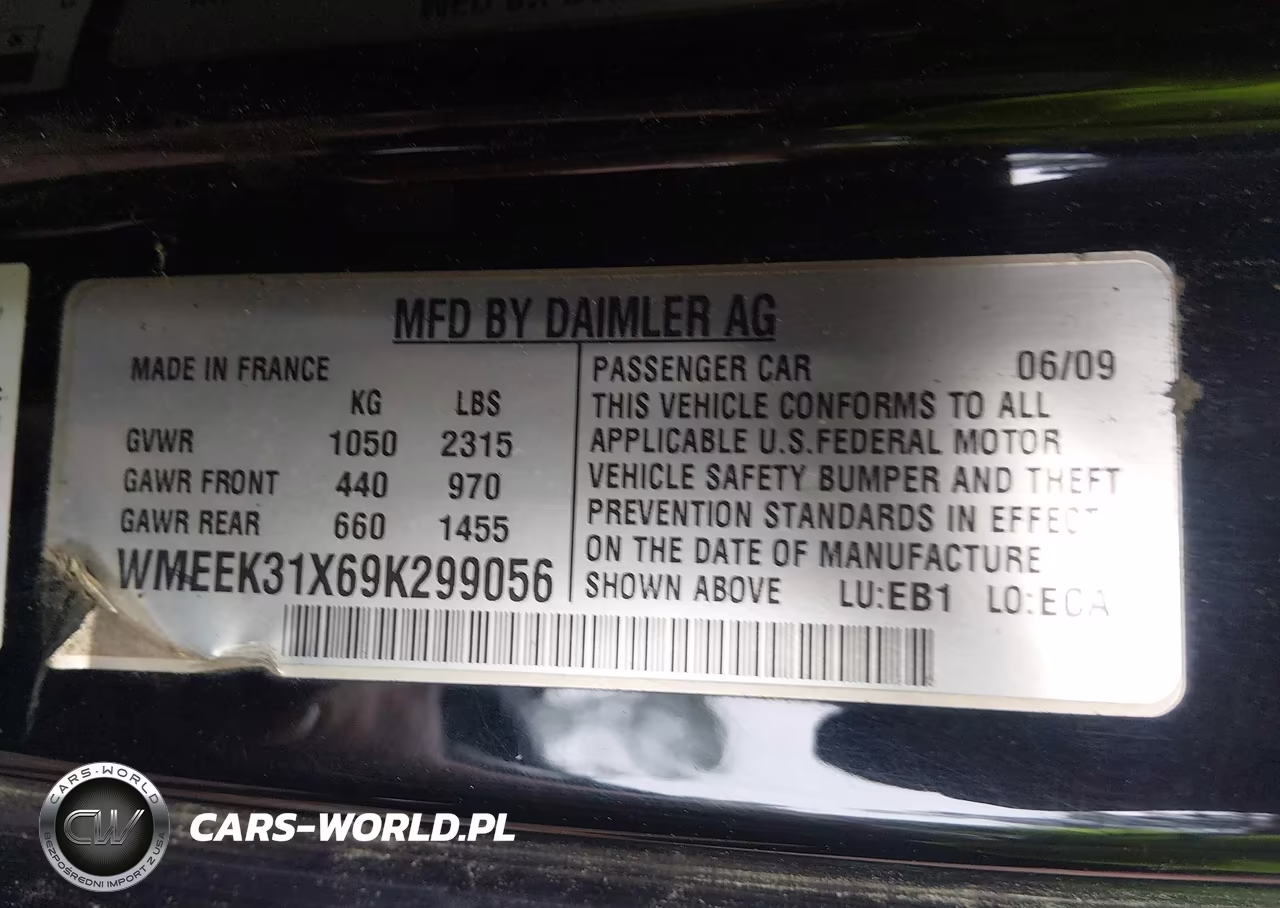 2009 Smart Fortwo Brabus-Passion VIN:WMEEK31X69K299056 - 9