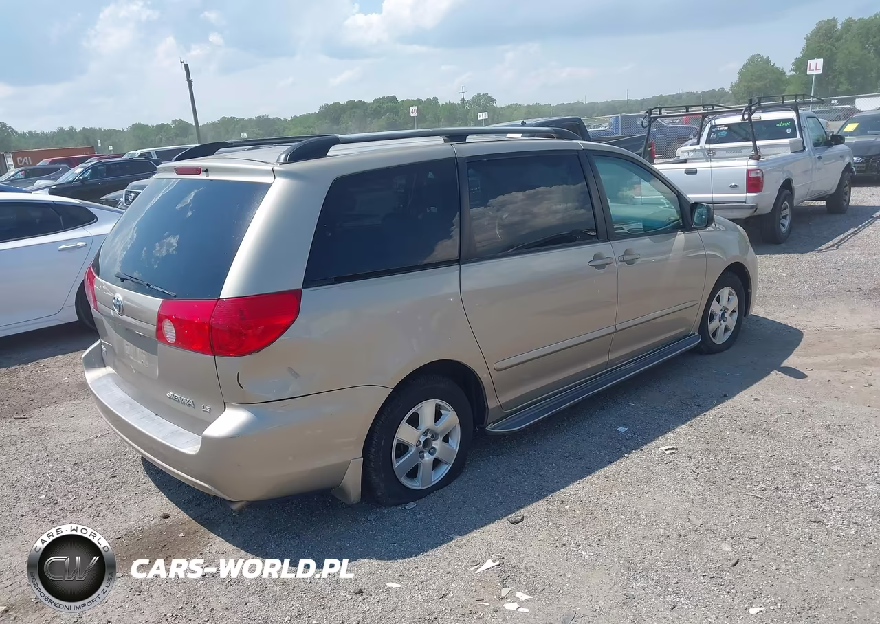 2007 Toyota Sienna Le VIN:5TDZK23C17S002916 - 4