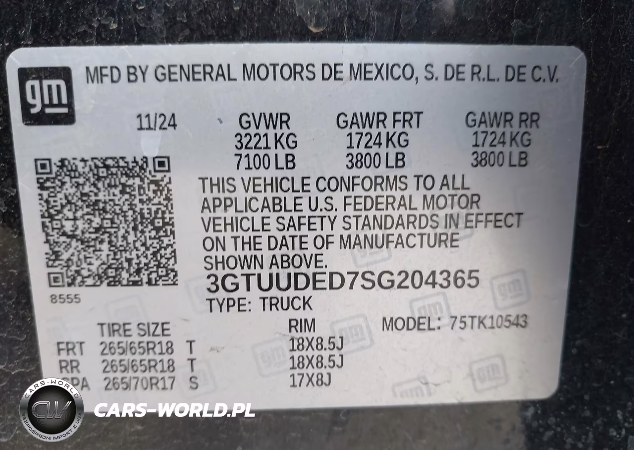2025 GMC Sierra 1500 4Wd Short Box Slt VIN:3GTUUDED7SG204365 - 9