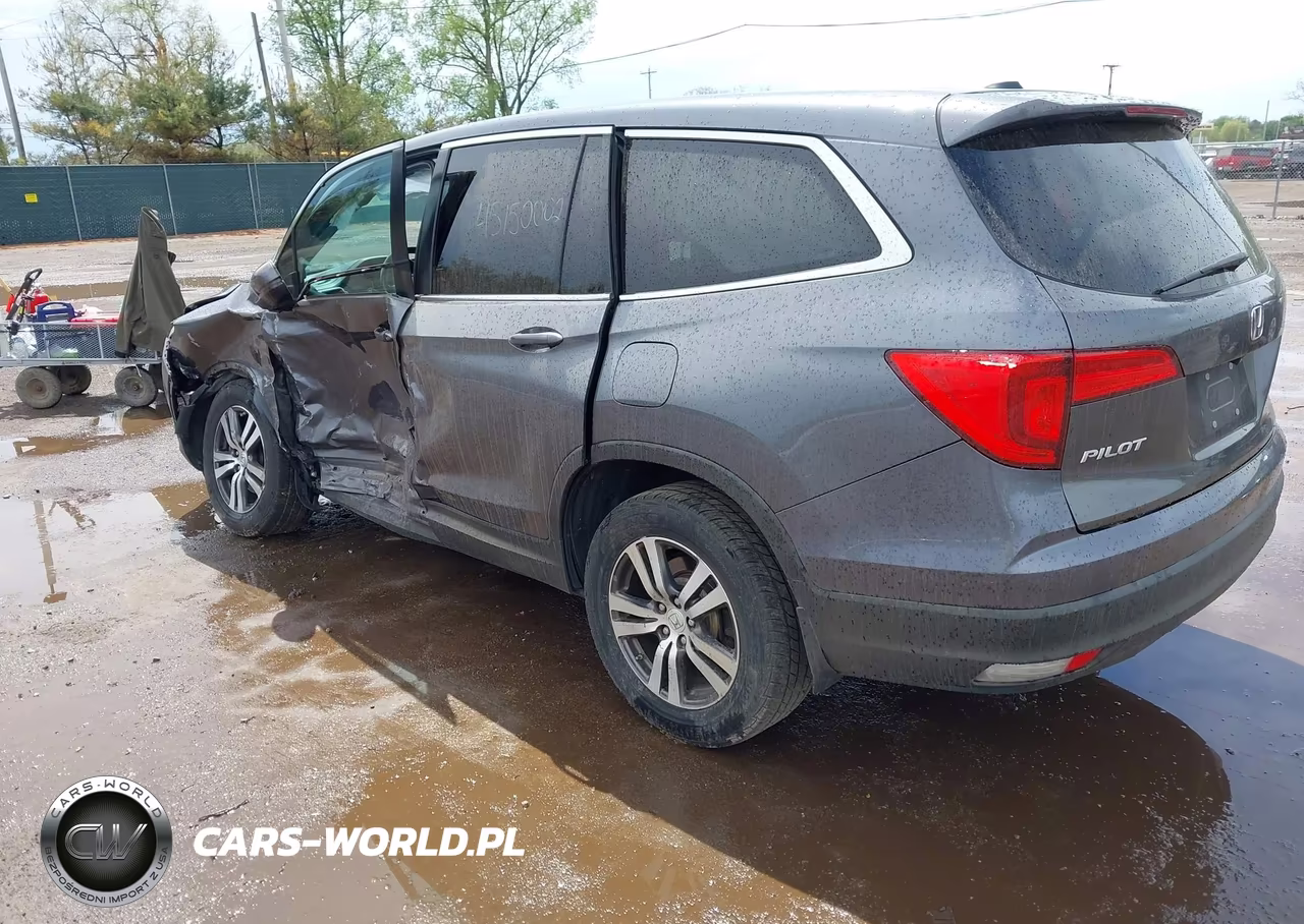 2016 Honda Pilot Ex-L VIN:5FNYF6H54GB073209 - 3