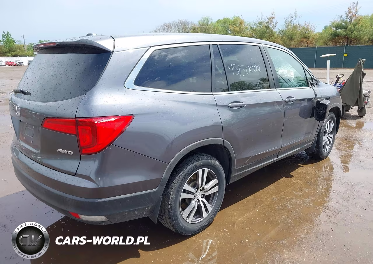 2016 Honda Pilot Ex-L VIN:5FNYF6H54GB073209 - 4