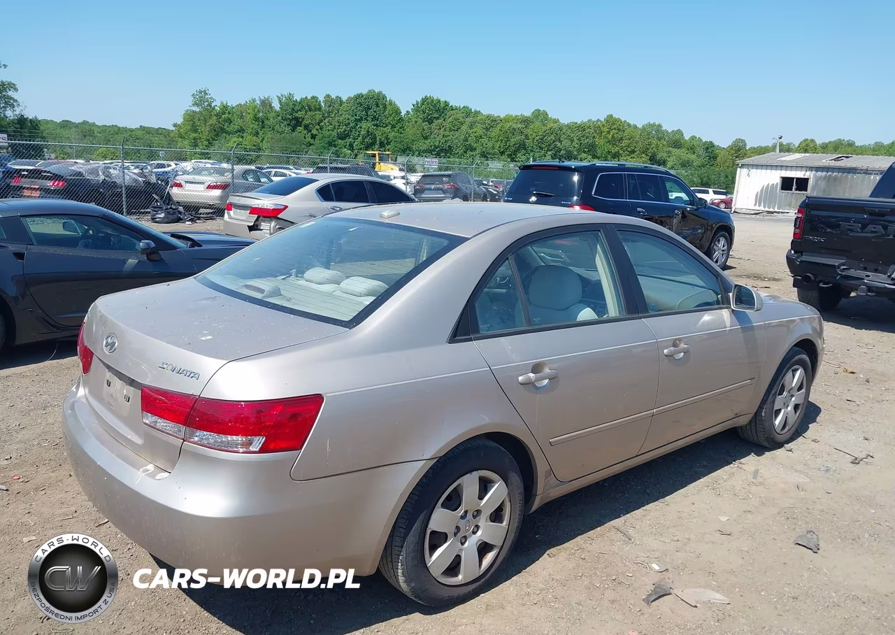 2008 Hyundai Sonata Gls VIN:5NPET46C18H310694 - 4