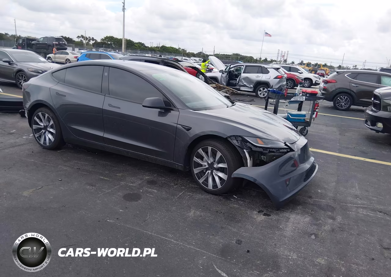 2025 Tesla Model 3 Long Range Rear-Wheel Drive-Standard Rear-Wheel Drive – zdjęcie 1 z 17