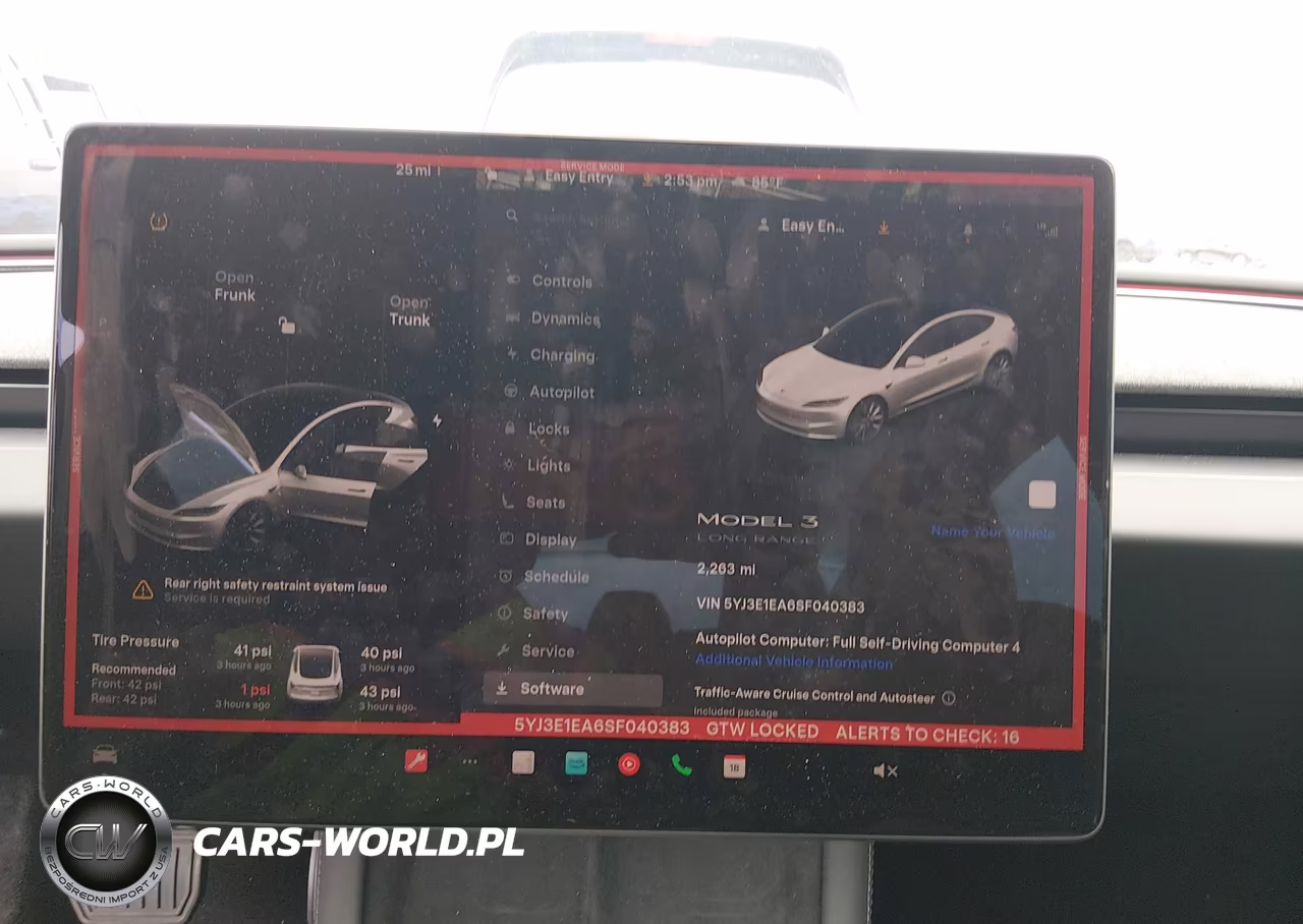 2025 Tesla Model 3 Long Range Rear-Wheel Drive-Standard Rear-Wheel Drive VIN:5YJ3E1EA6SF040383 - 7