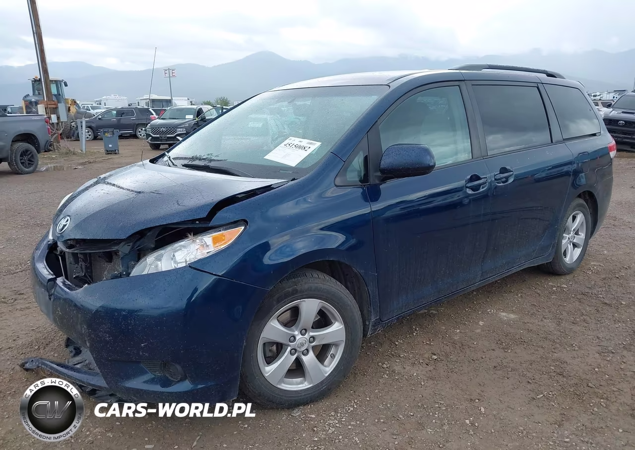 2012 Toyota Sienna Le V6 8 Passenger VIN:5TDKK3DC0CS236495 - 2
